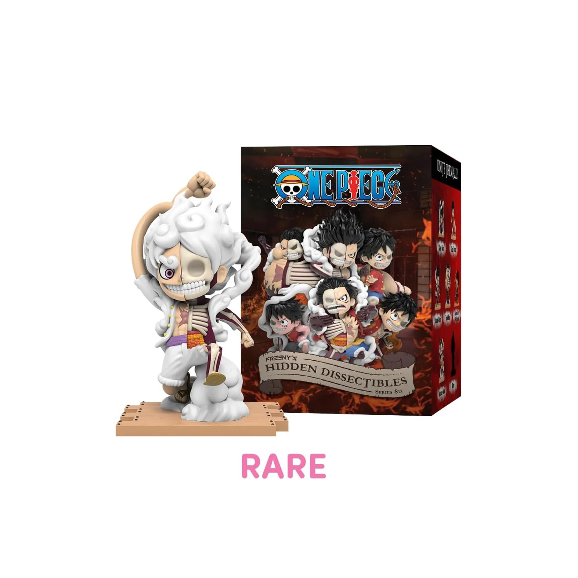 Mighty Jaxx Freeny's Hidden Dissectibles: One Piece (Luffy’s Gears Edition) (6 Blind Boxes) - Image 2