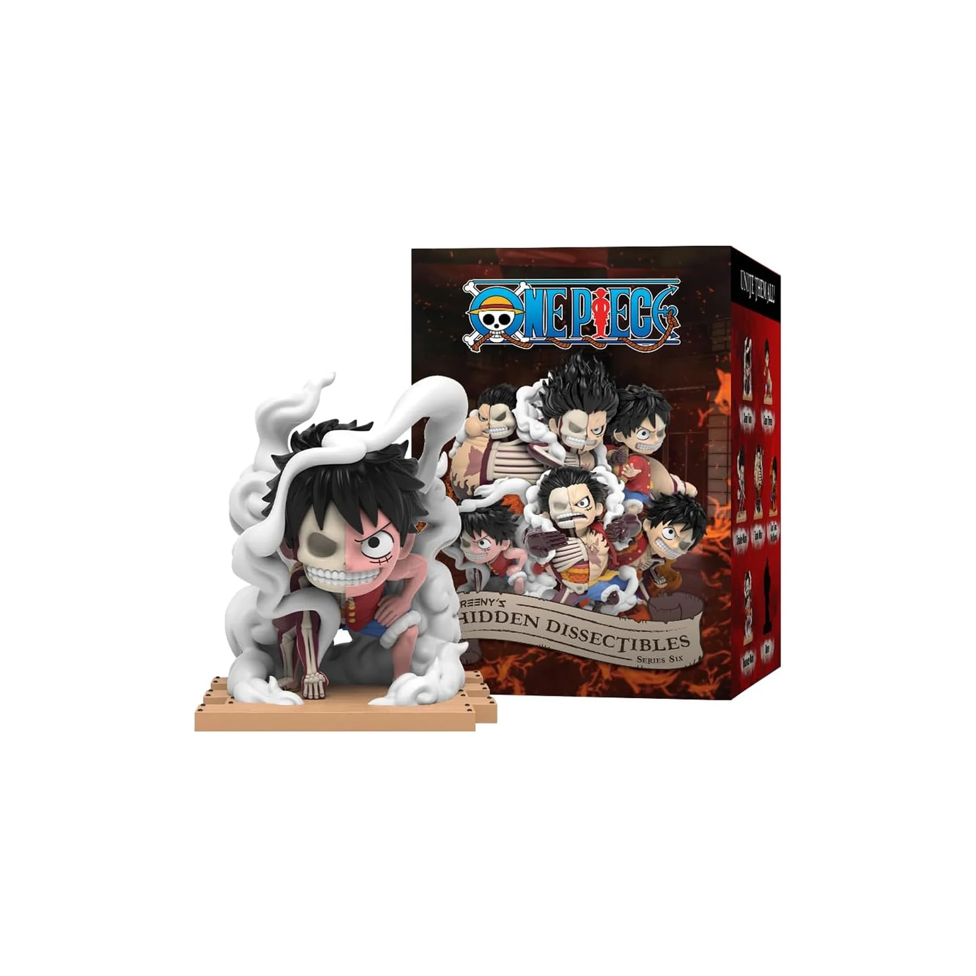 Mighty Jaxx Freeny's Hidden Dissectibles: One Piece (Luffy’s Gears Edition) (6 Blind Boxes) - Image 3