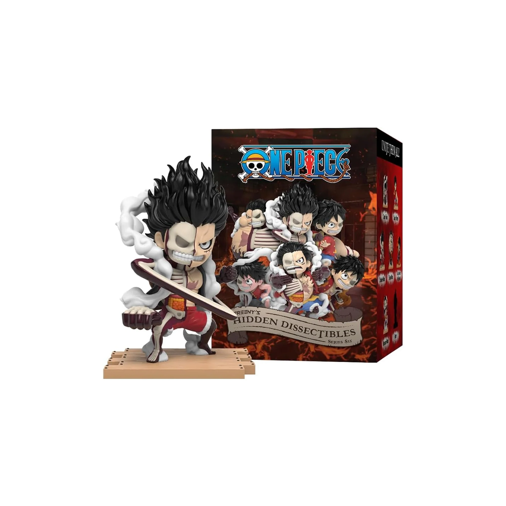 Mighty Jaxx Freeny's Hidden Dissectibles: One Piece (Luffy’s Gears Edition) (6 Blind Boxes) - Image 5