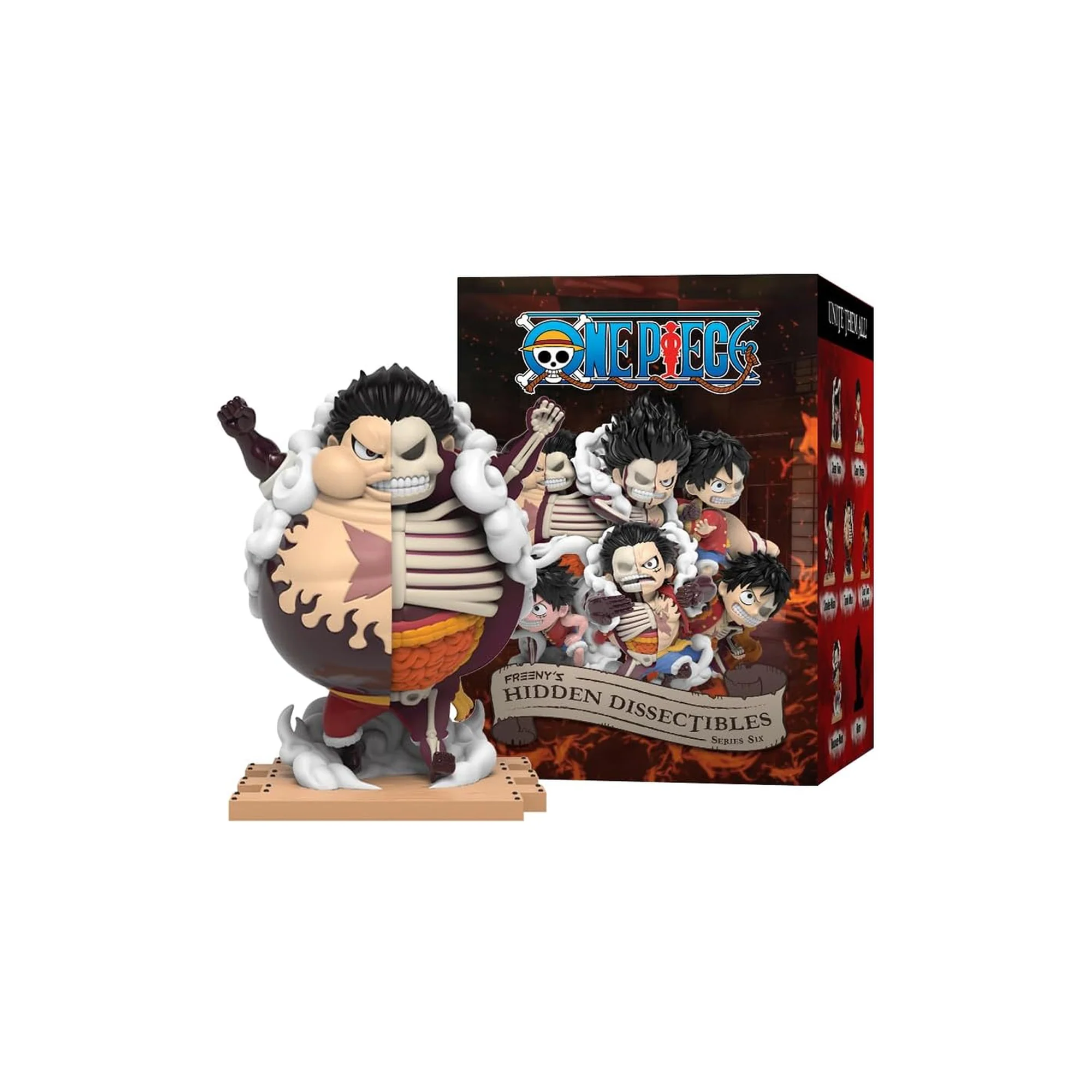 Mighty Jaxx Freeny's Hidden Dissectibles: One Piece (Luffy’s Gears Edition) (6 Blind Boxes) - Image 6