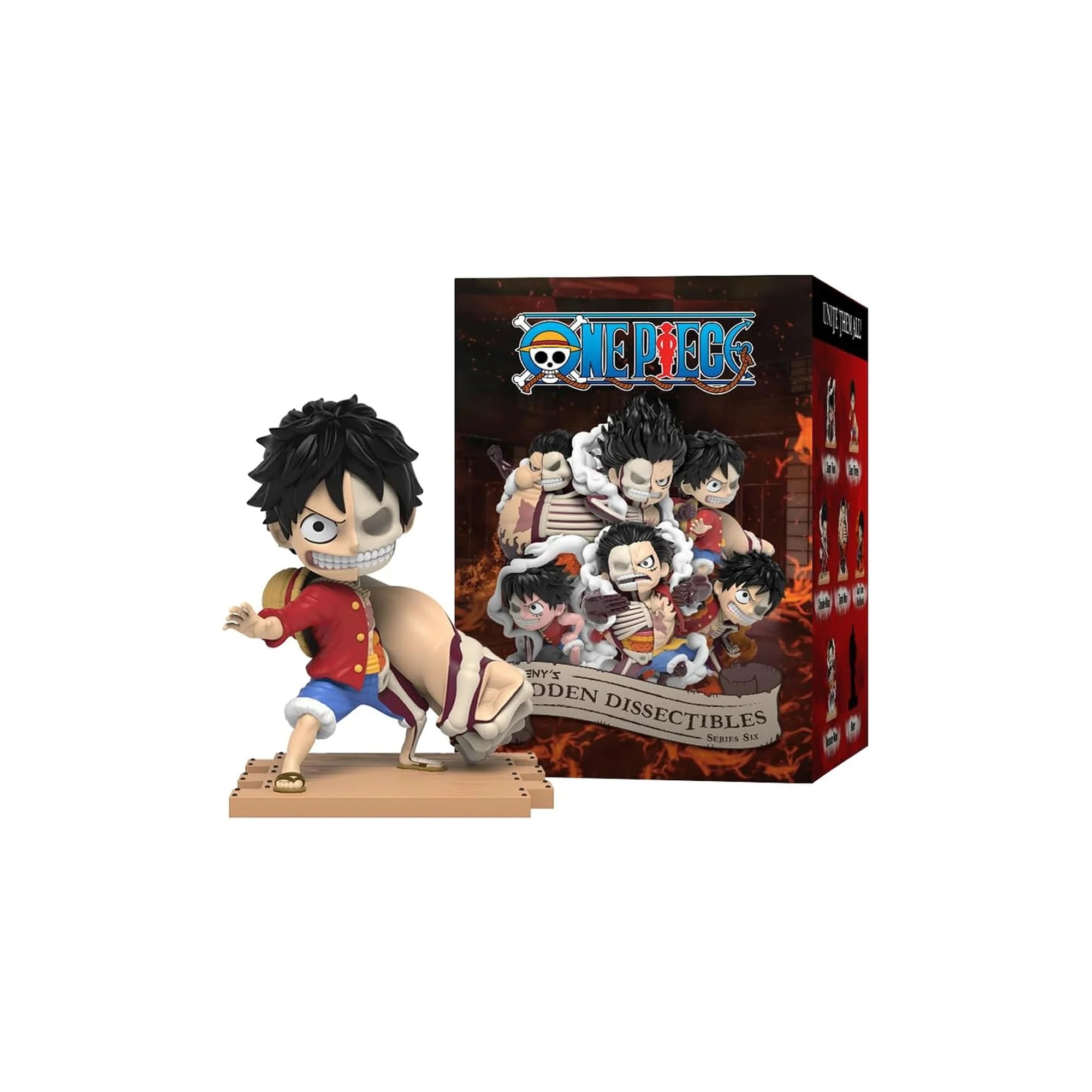 Mighty Jaxx Freeny's Hidden Dissectibles: One Piece (Luffy’s Gears Edition) (6 Blind Boxes) - Image 7
