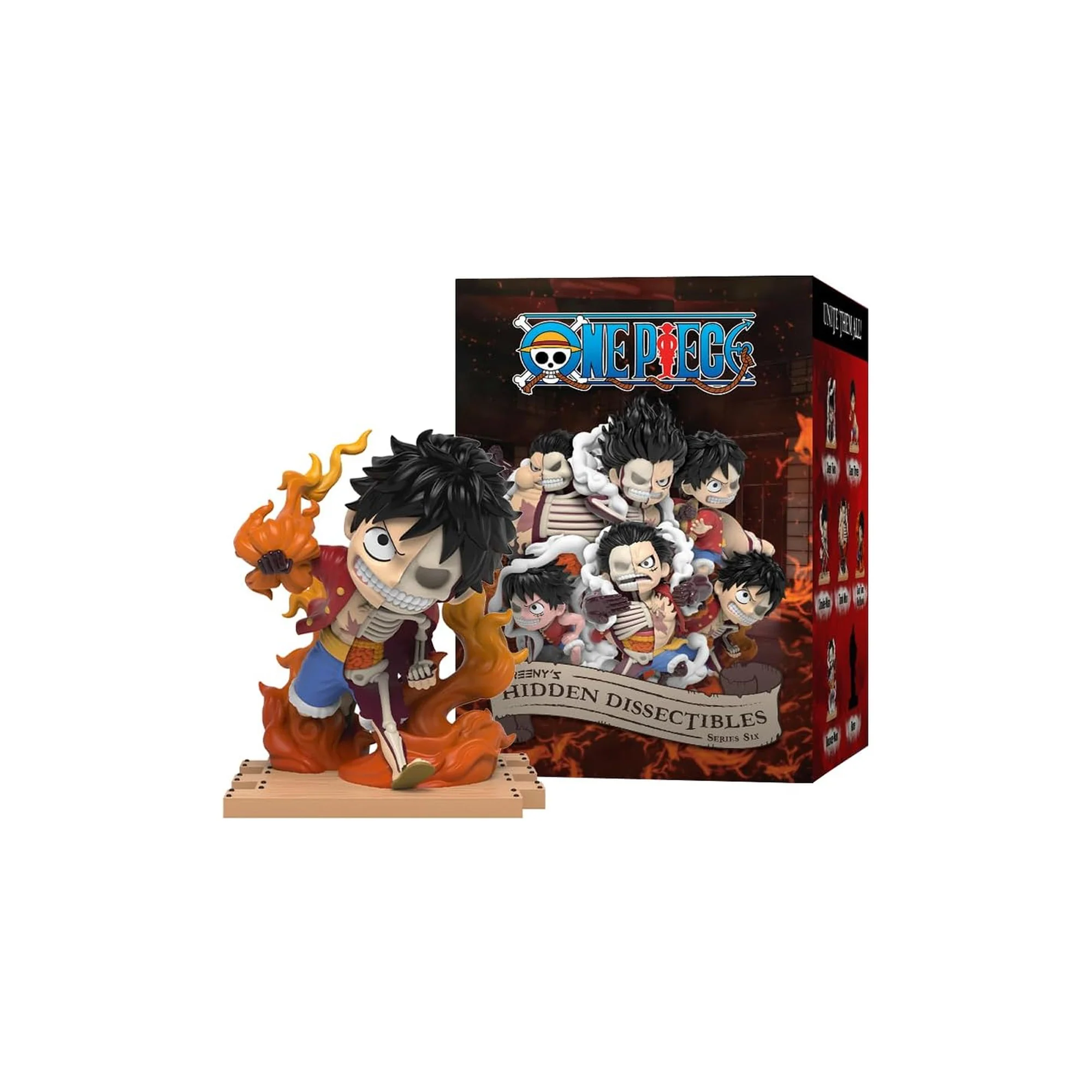Mighty Jaxx Freeny's Hidden Dissectibles: One Piece (Luffy’s Gears Edition) (6 Blind Boxes) - Image 8