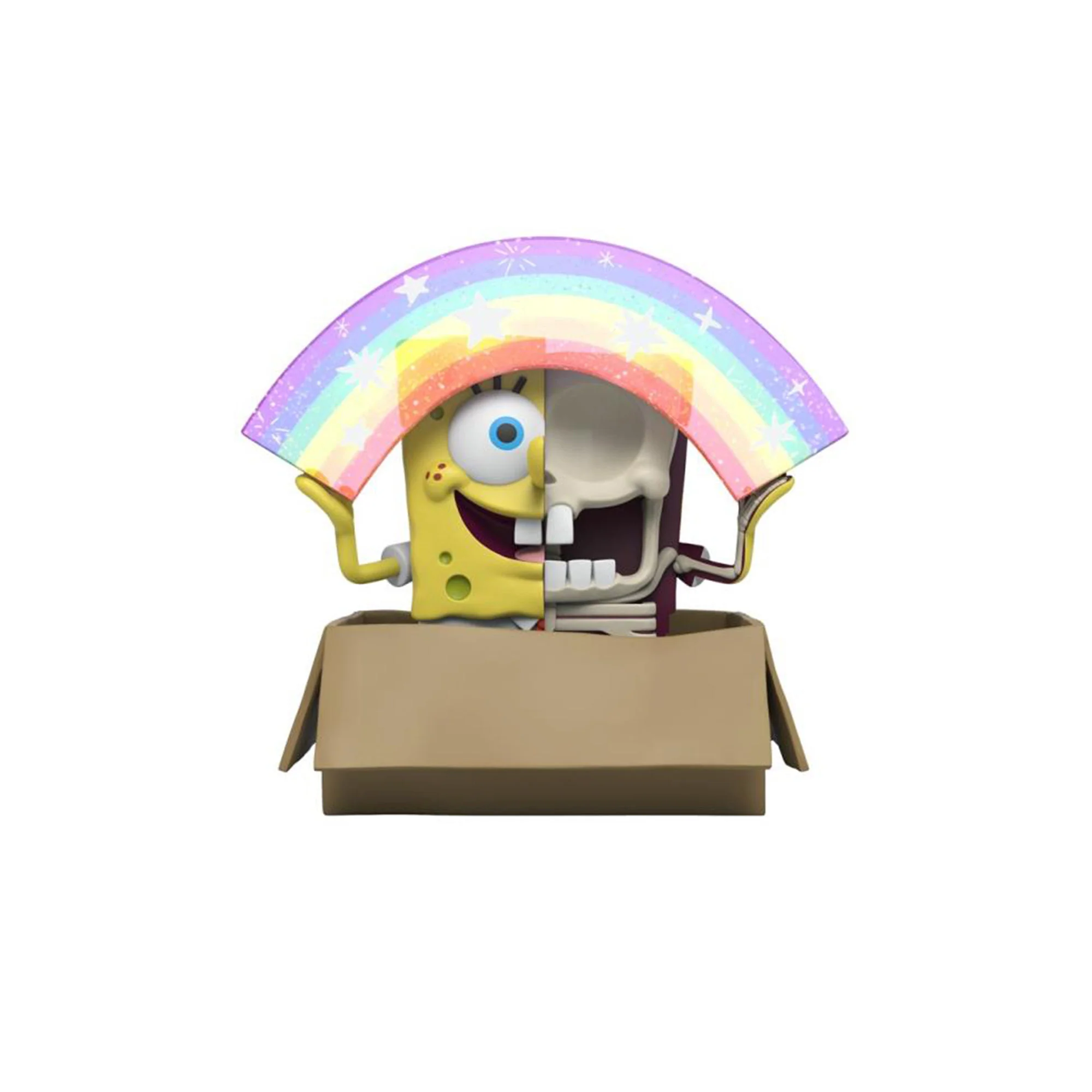 Mighty Jaxx Freeny's Hidden Dissectibles: Spongebob Squarepants Meme Edition Blindbox - Image 2