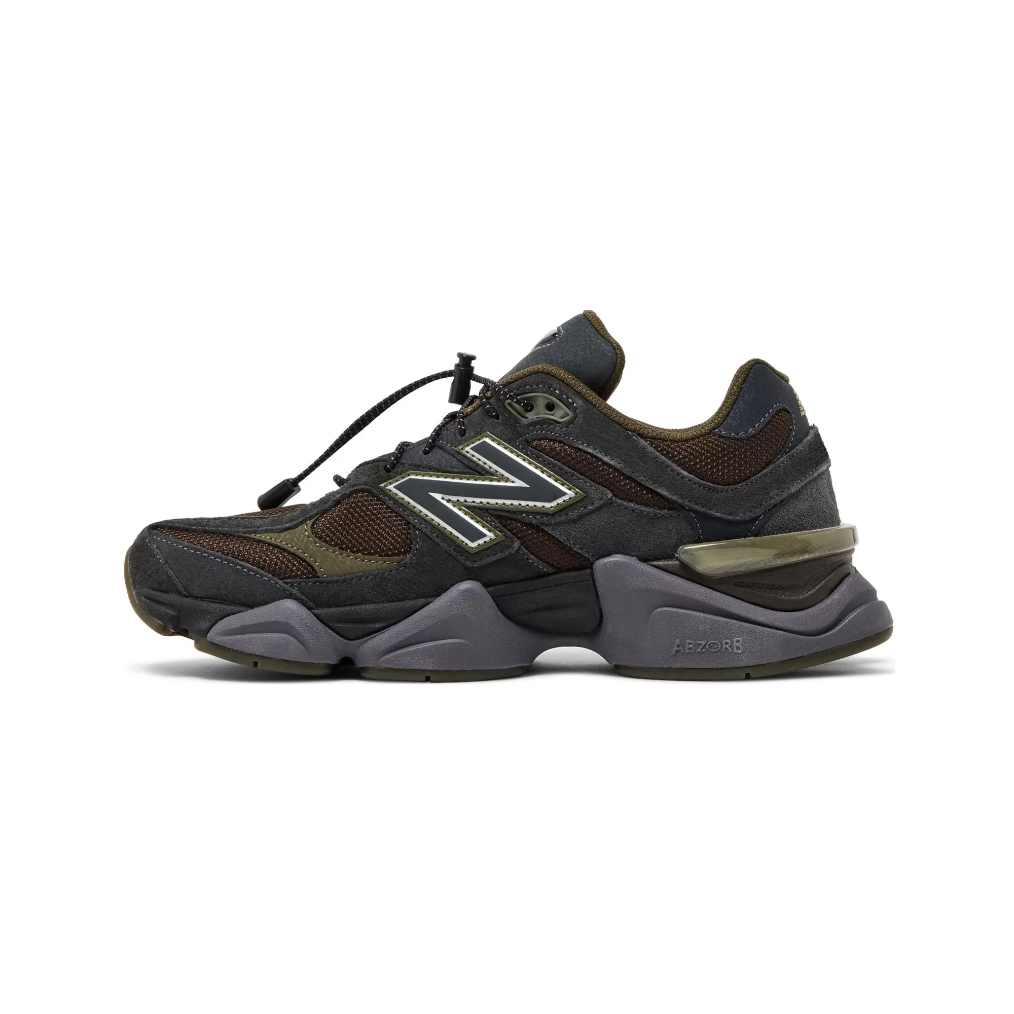 New Balance 9060 'Blacktop Dark Moss' (2023) - Image 3