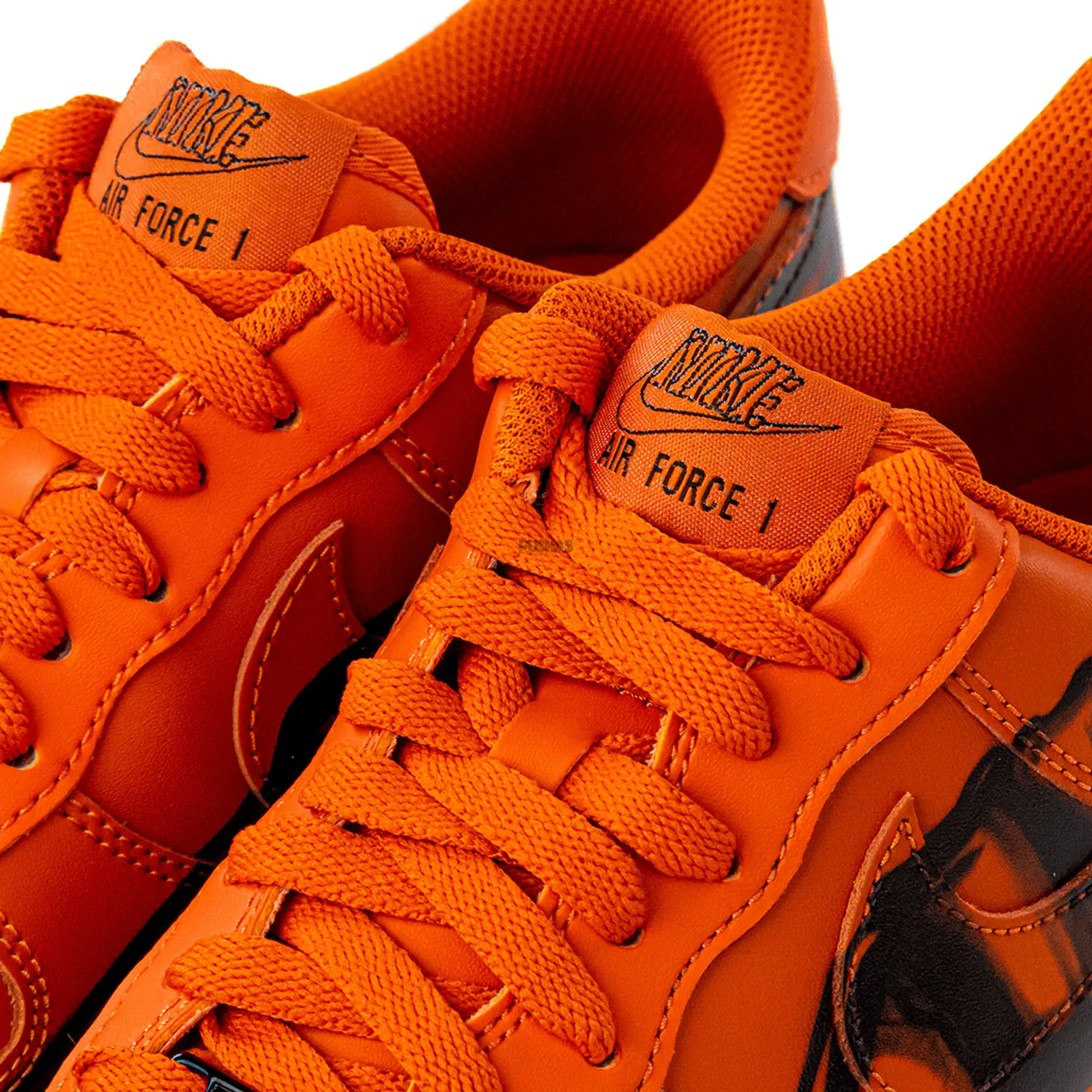 Nike Air Force 1 Low 'Orange Skeleton Halloween' (2020) - Image 10