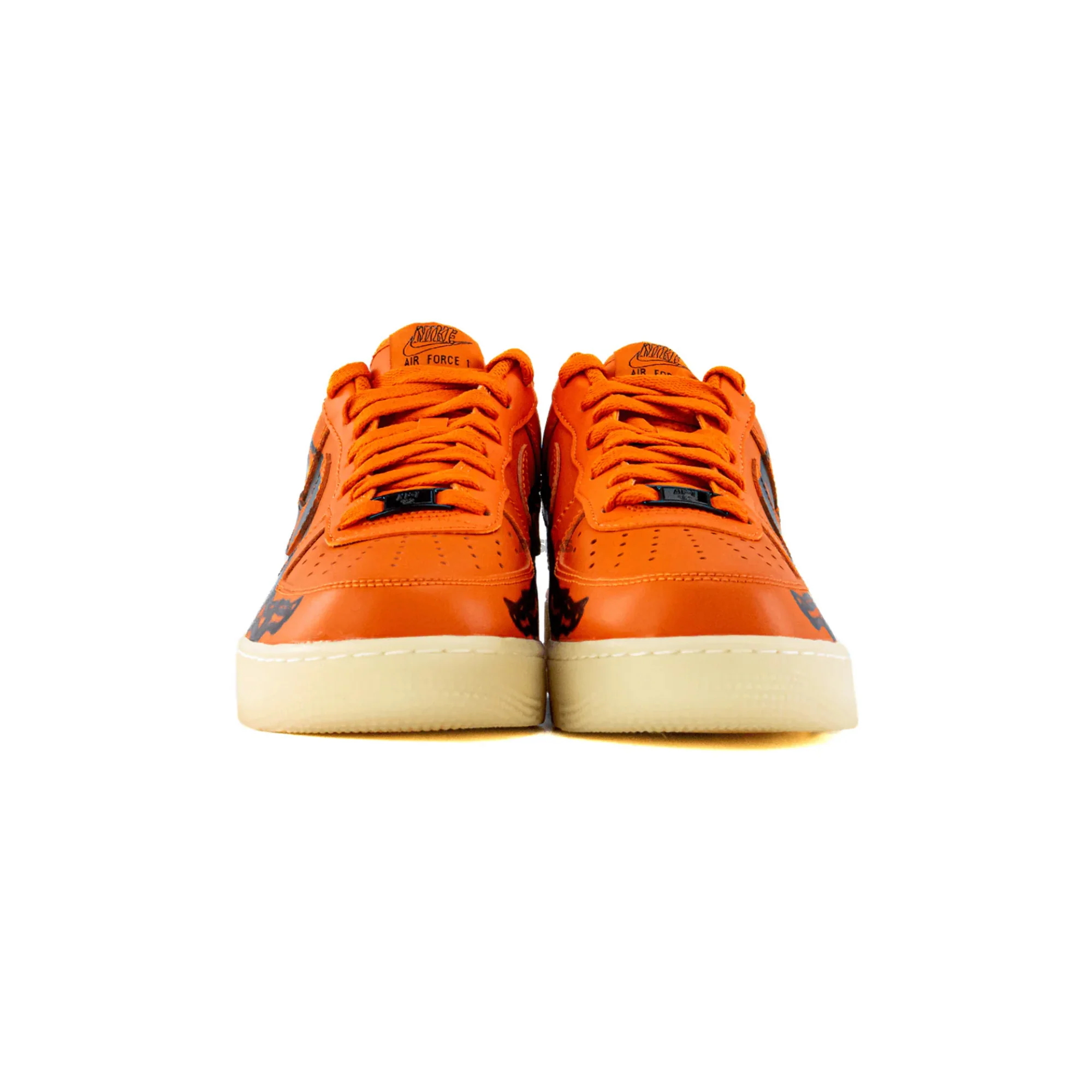 Nike Air Force 1 Low 'Orange Skeleton Halloween' (2020) - Image 4
