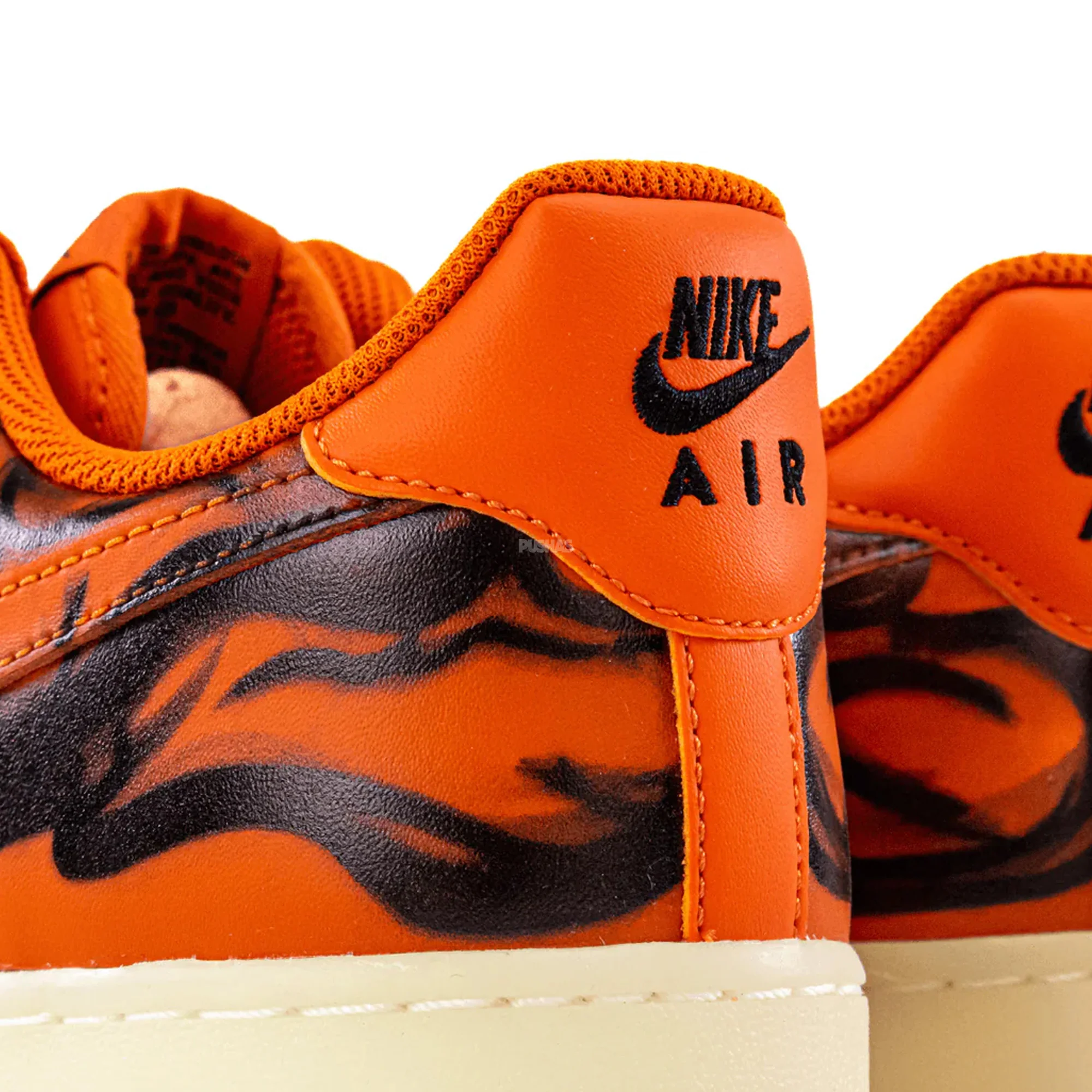 Nike Air Force 1 Low 'Orange Skeleton Halloween' (2020) - Image 7