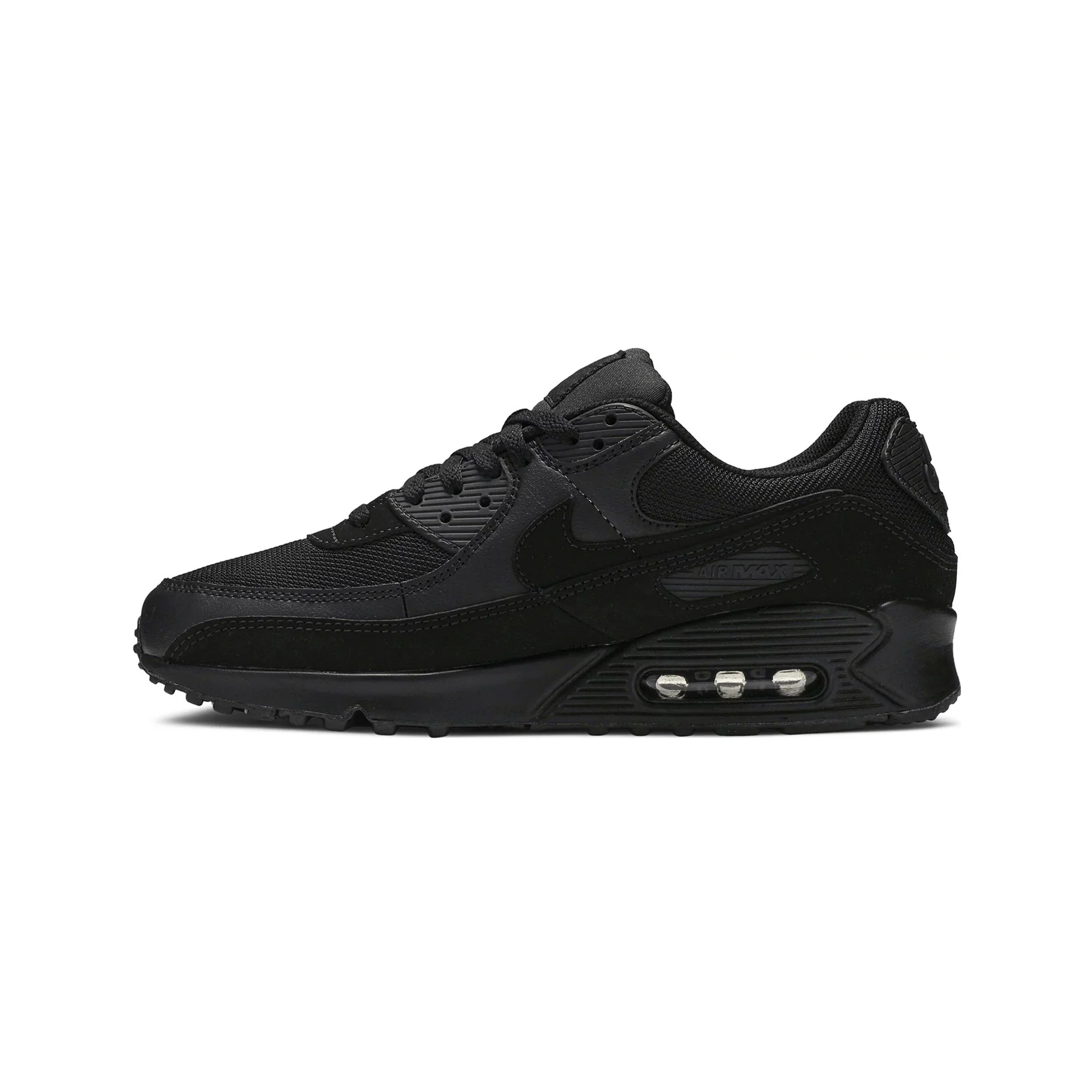 Nike Air Max 90 Recraft 'Triple Black' (2020) - Image 3