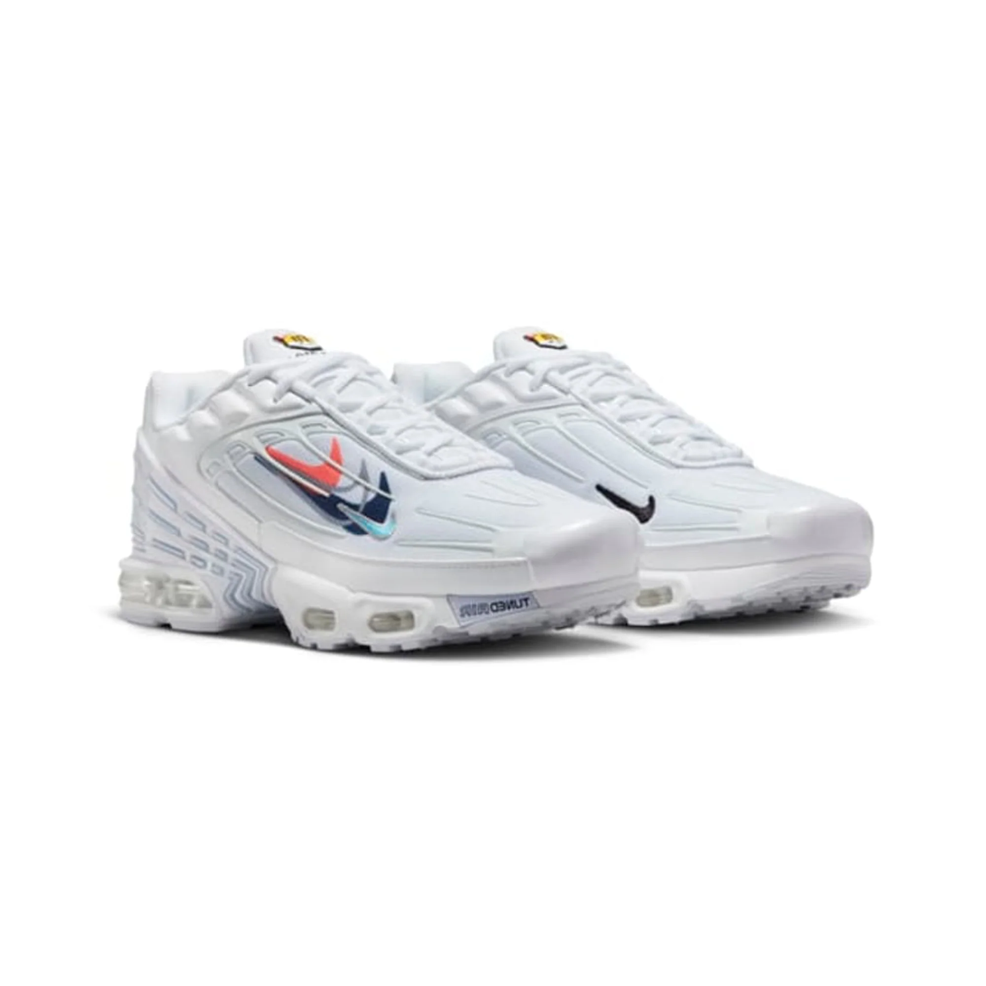Nike Air Max Plus 3 Multi Swoosh 'White Midnight Navy' (2023) - Image 2