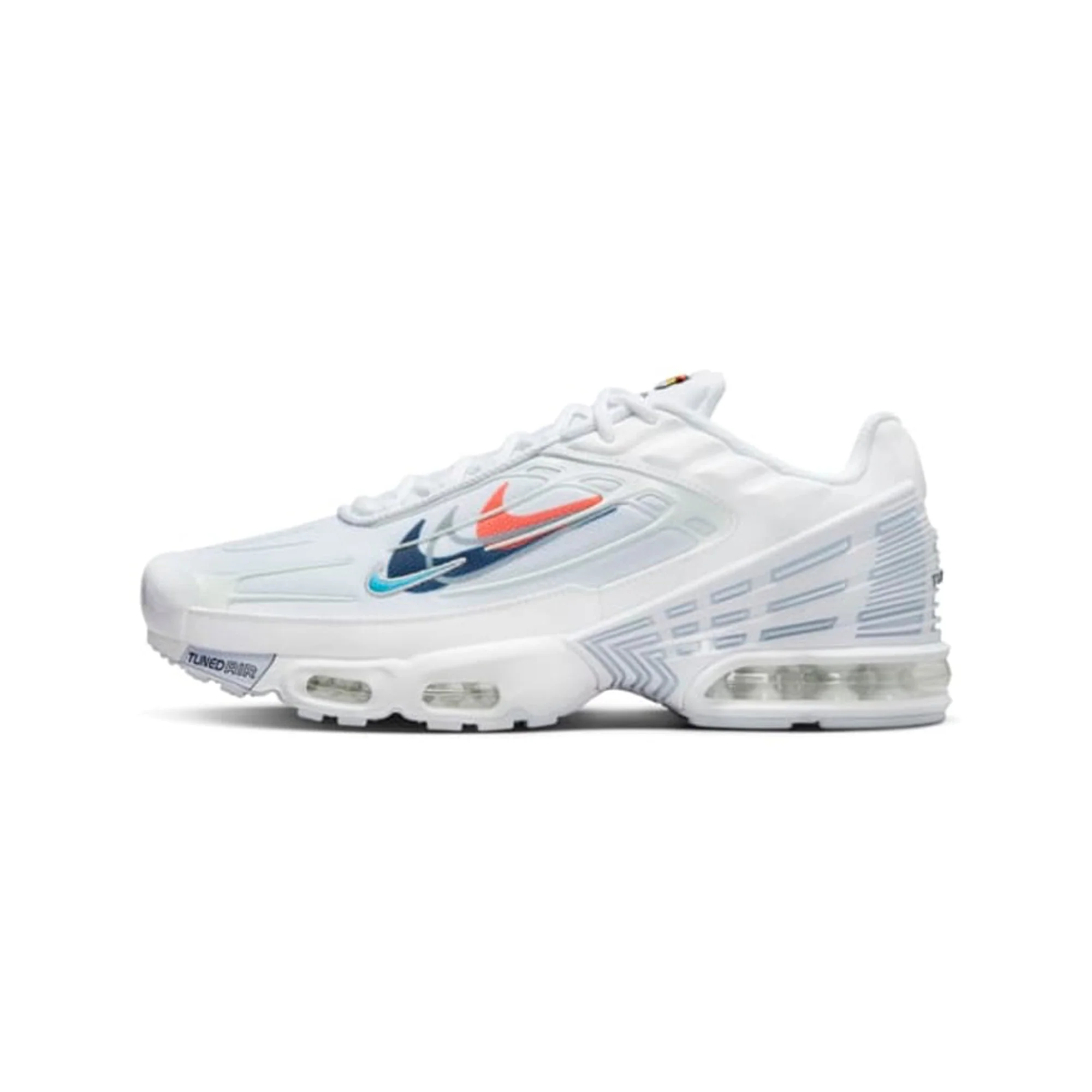 Nike Air Max Plus 3 Multi Swoosh 'White Midnight Navy' (2023) - Image 3
