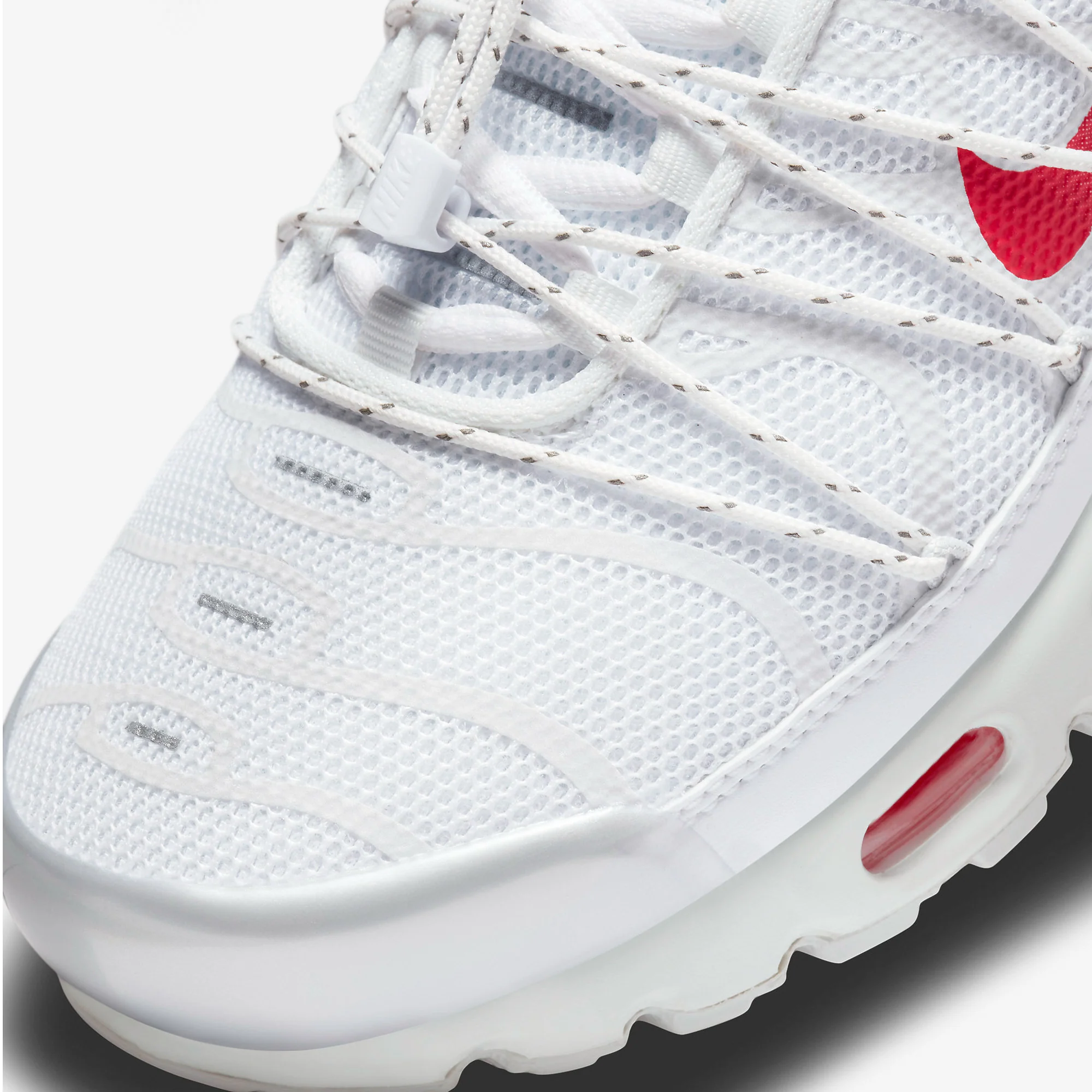 Nike Air Max Plus Lace Utility 'White University Red' Women's (2023) - Image 7