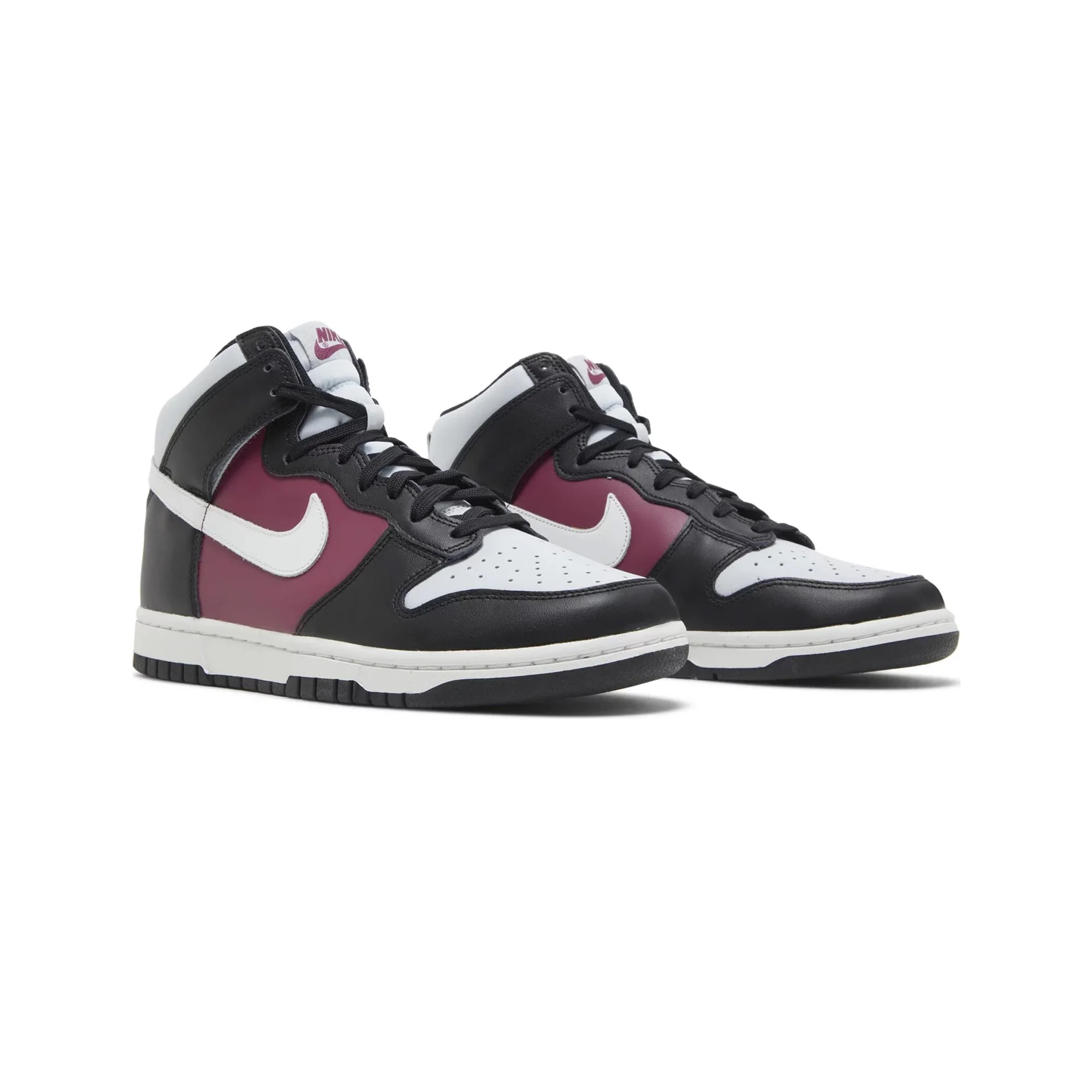 Nike Dunk High 'Black Rosewood Pure Platinum' Women's - Image 2