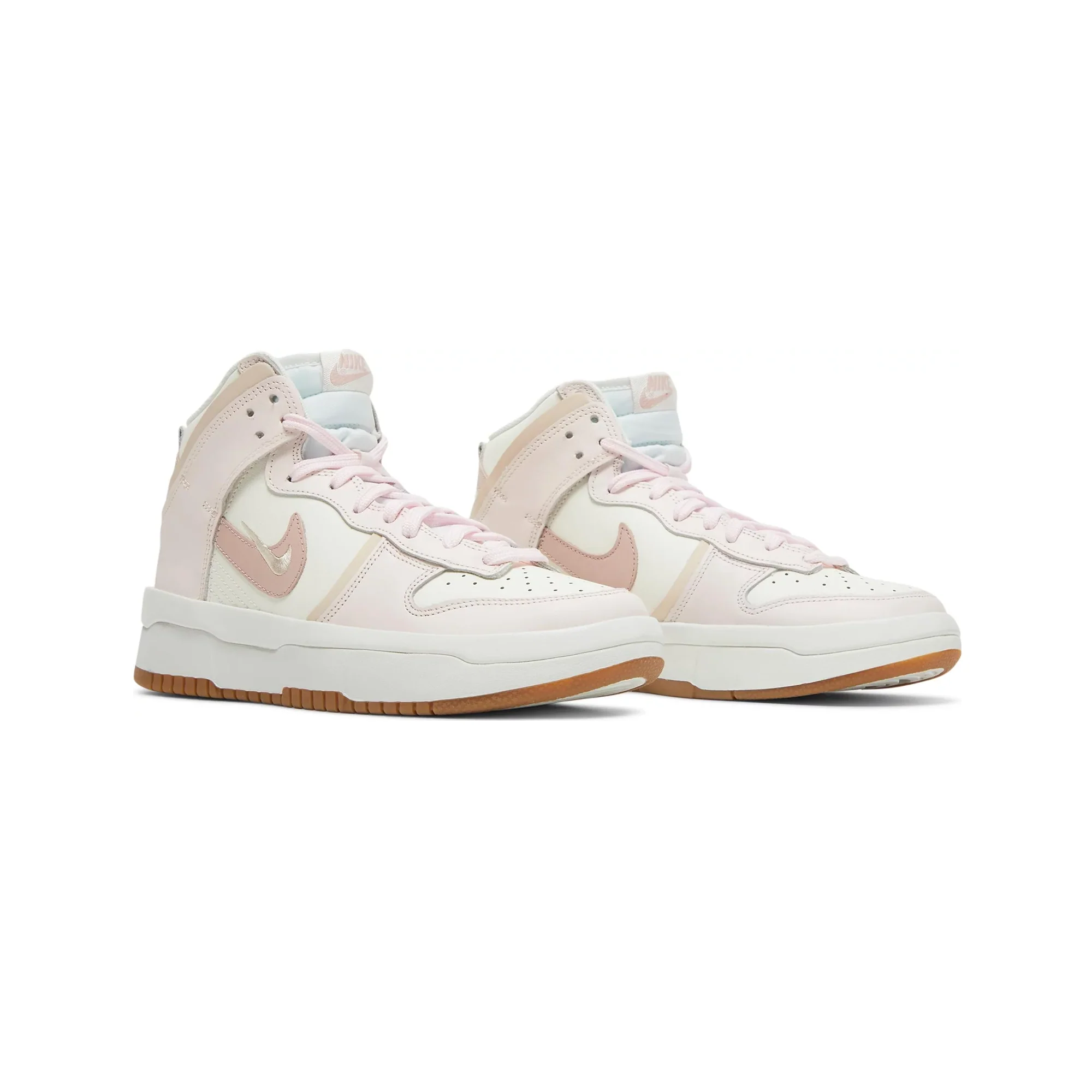 Nike Dunk High Up 'Sail Light Soft Pink' Women's (2021) - Image 2