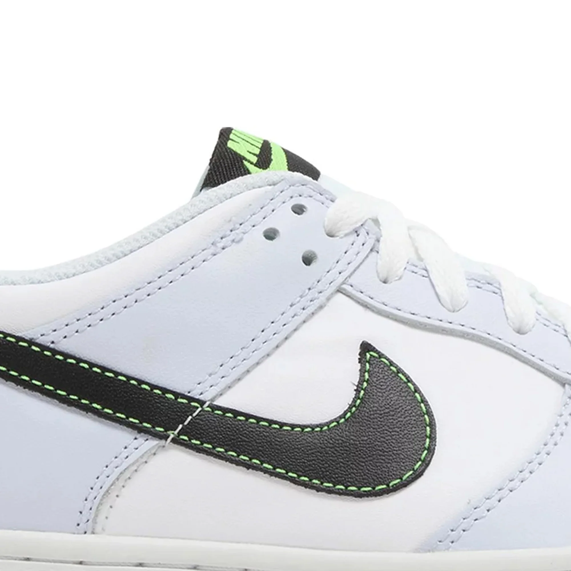 Nike Dunk Low 'Grey Green Strike' GS (2024) - Image 7