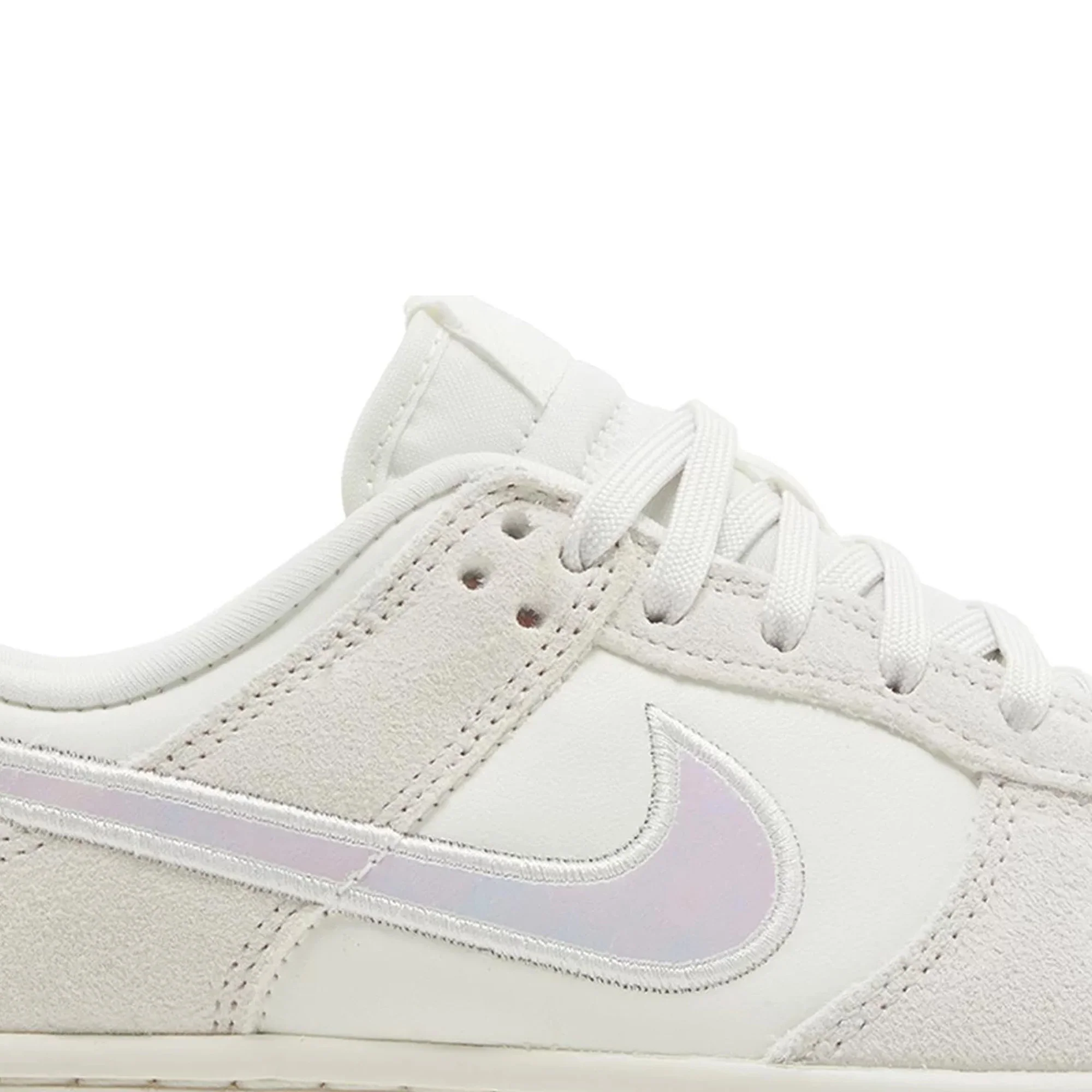 Nike Dunk Low 'Sail Iridescent Swoosh' Women's (2024) - Image 6