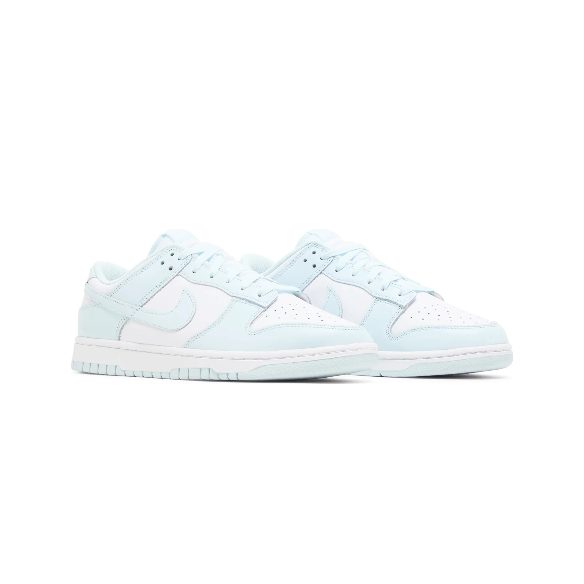 Nike Dunk Low 'White Glacier Blue' GS (2024) - Image 2