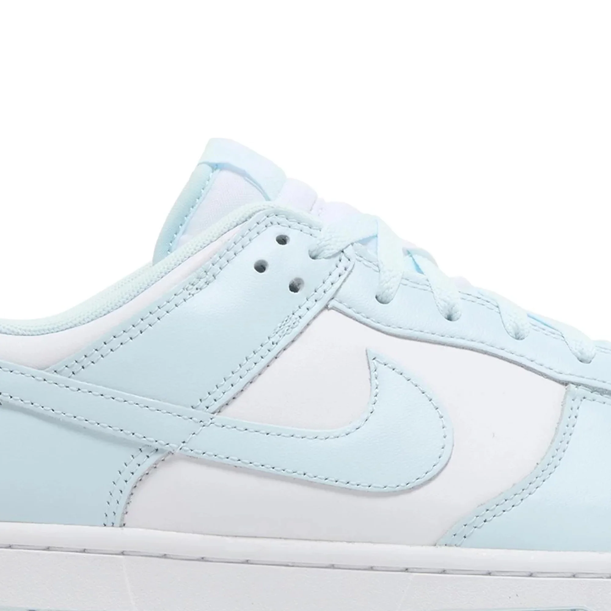 Nike Dunk Low 'White Glacier Blue' GS (2024) - Image 6