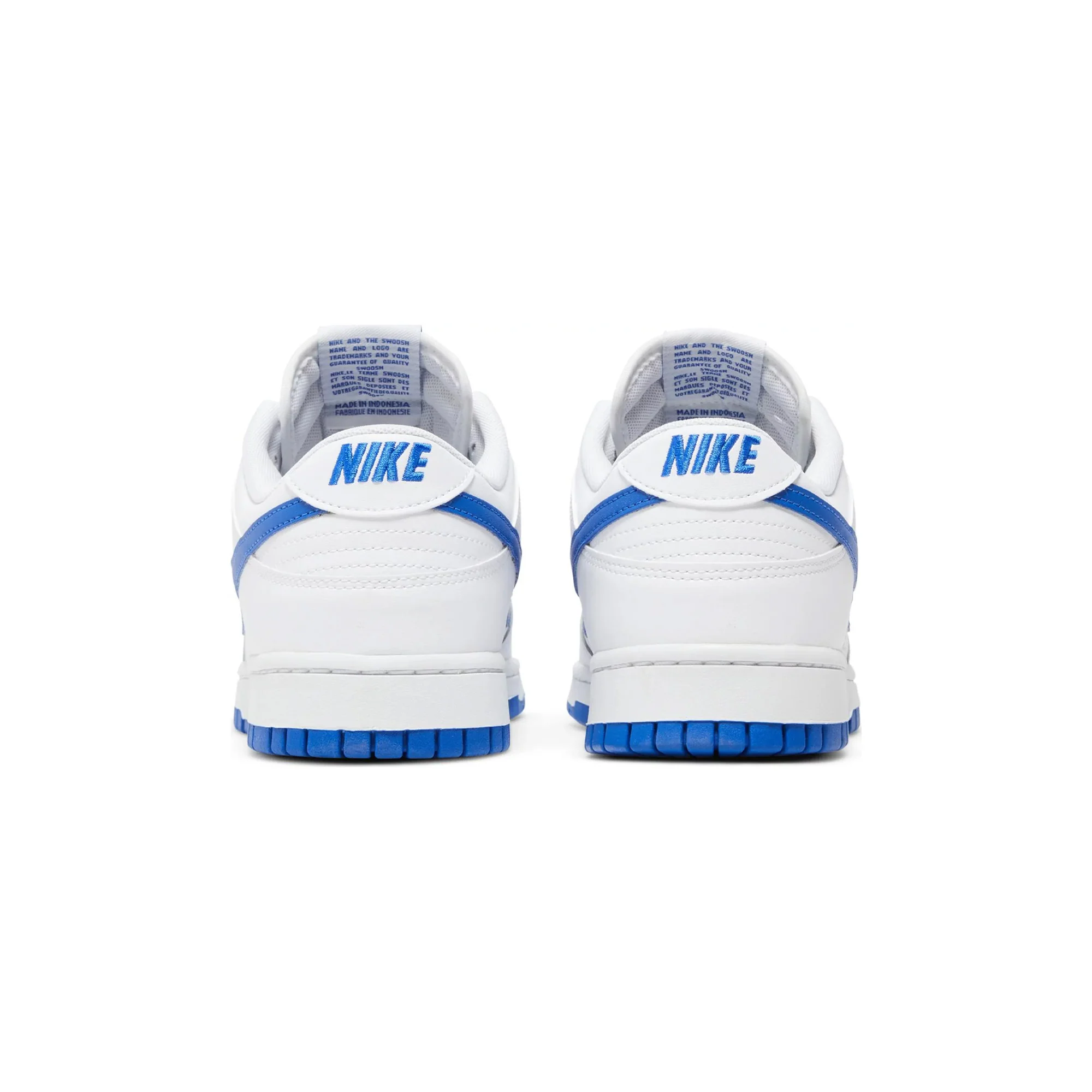 Nike Dunk Low 'White Hyper Royal' (2023) - Image 4