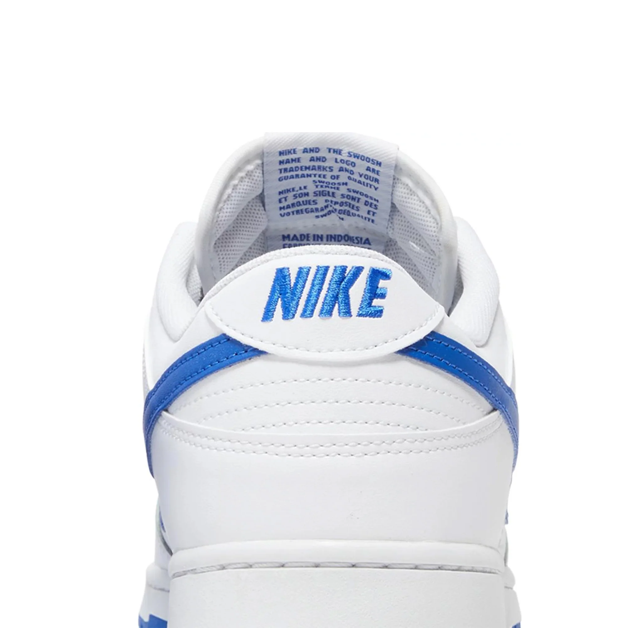 Nike Dunk Low 'White Hyper Royal' (2023) - Image 7