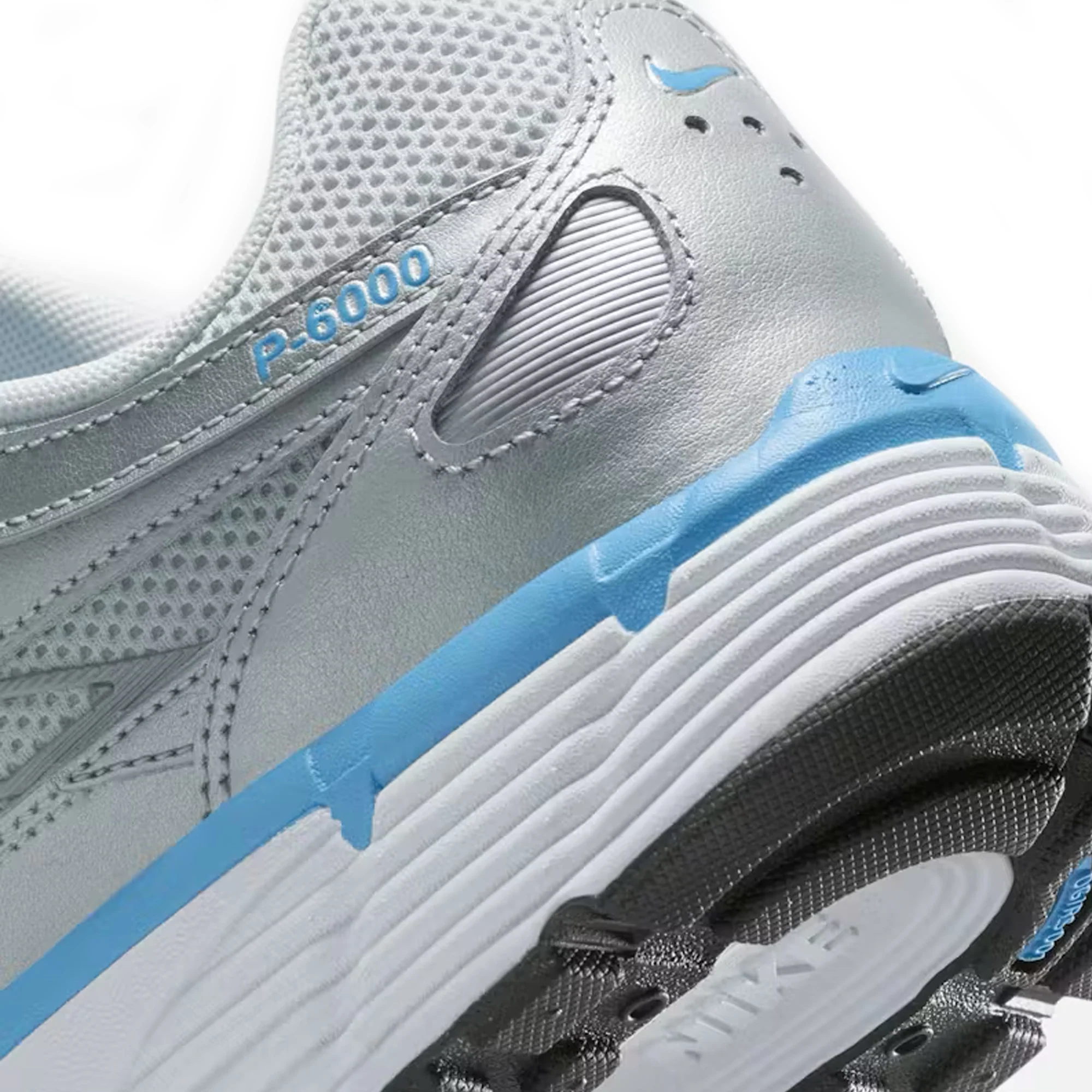 Nike P-6000 'Metallic Platinum Pure Platinum Metallic Silver University Blue' (2025) - Image 6