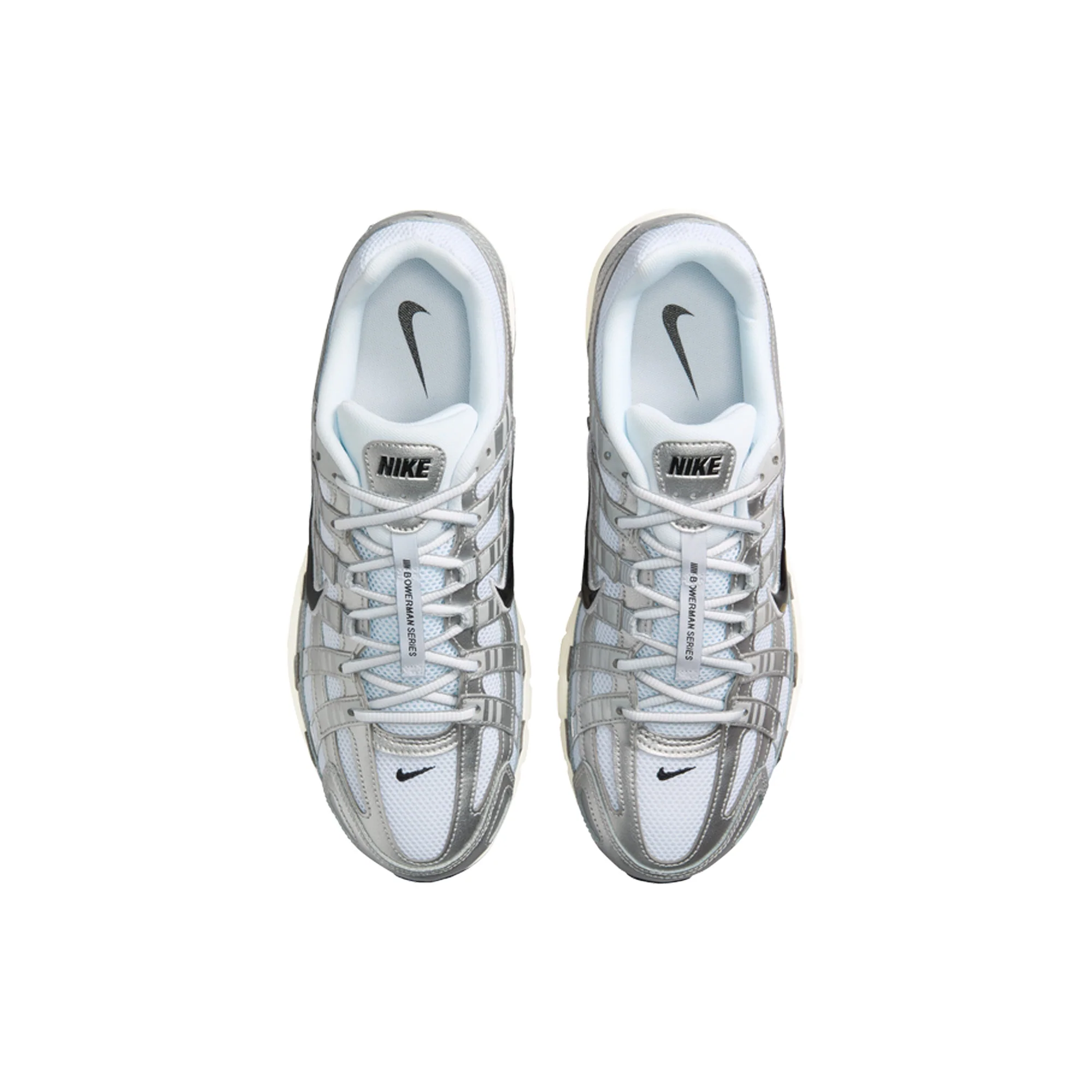 Nike P-6000 'White Metallic Silver Flat Silver Black' (2025) - Image 4