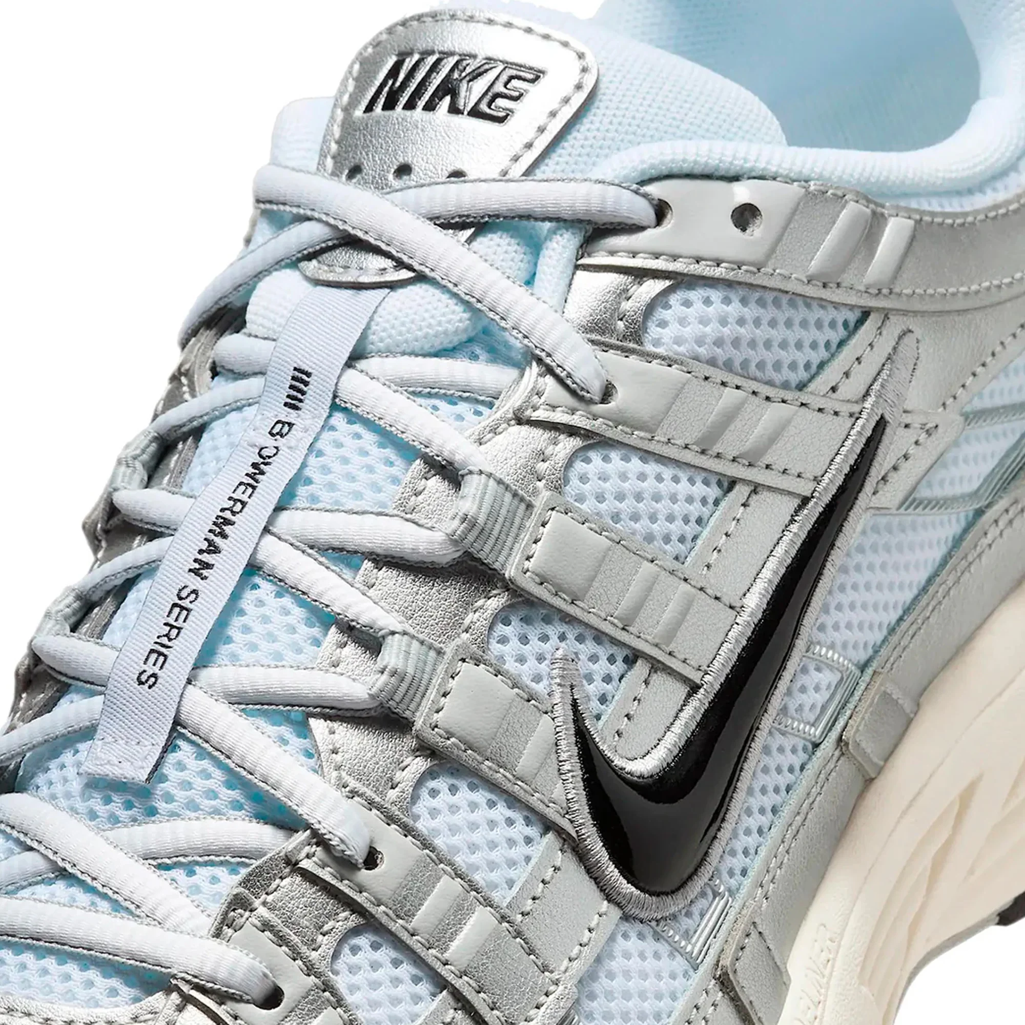 Nike P-6000 'White Metallic Silver Flat Silver Black' (2025) - Image 8