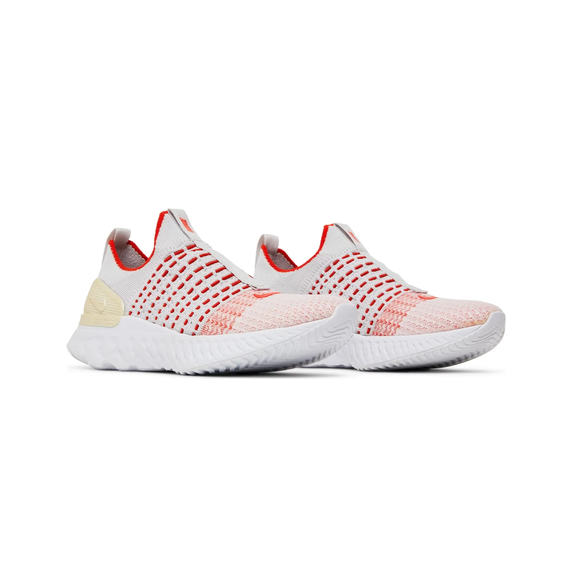 Nike React Phantom Run Flyknit 2 'Vast Grey Orange' Women's (2020) - Image 2