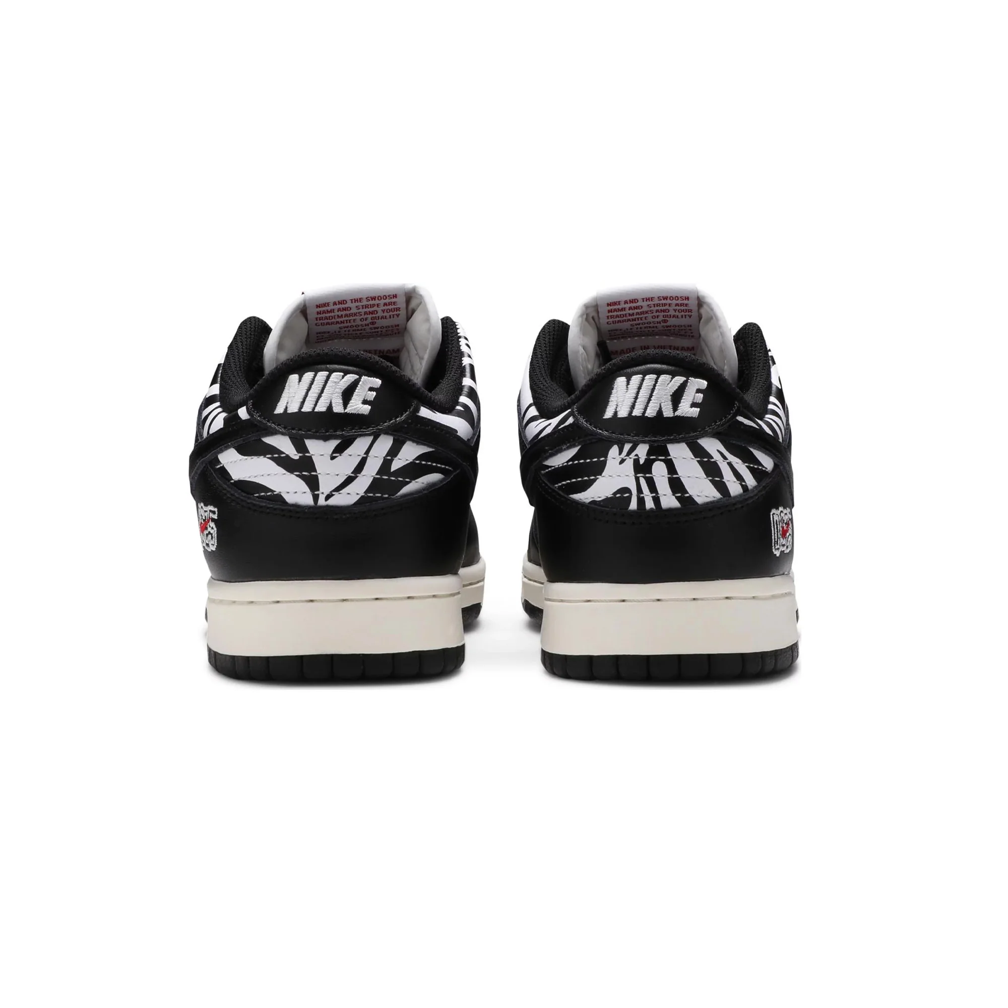 Nike SB Dunk Low OG QS 'Quartersnacks Zebra' (2021) - Image 4
