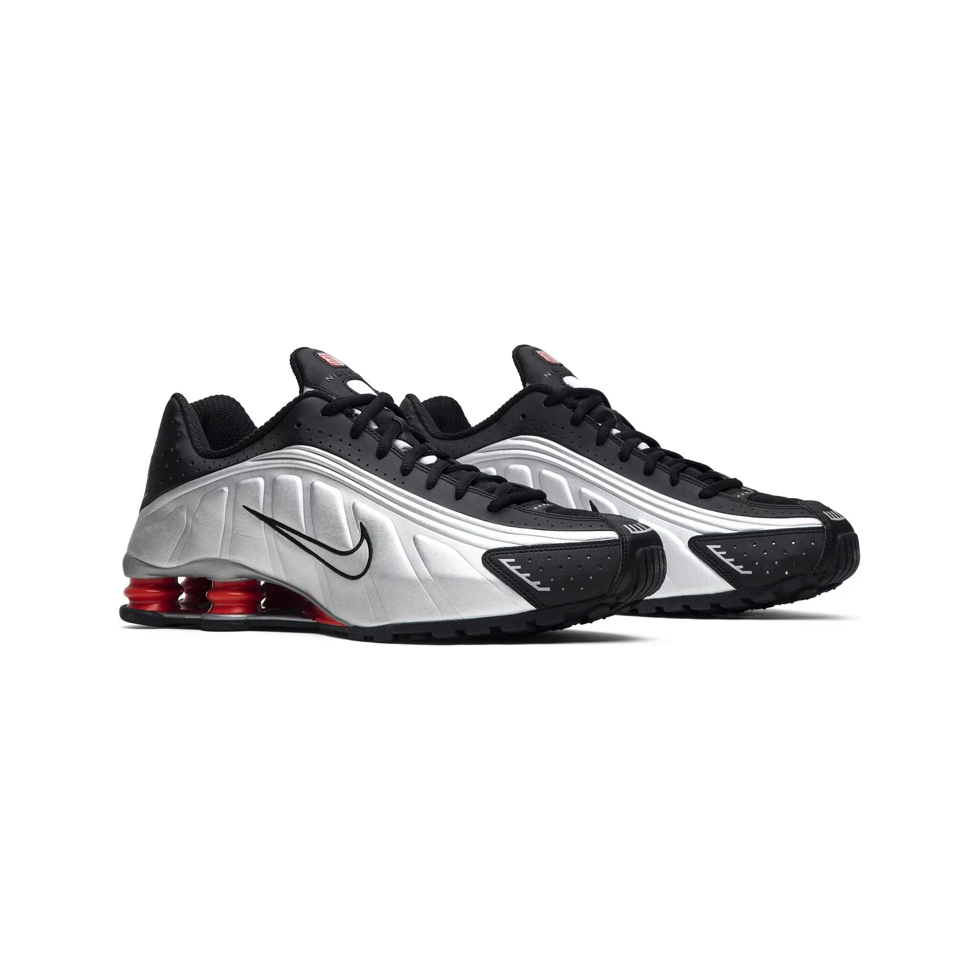 Nike Shox R4 'Black Metallic Silver' (2018) - Image 2