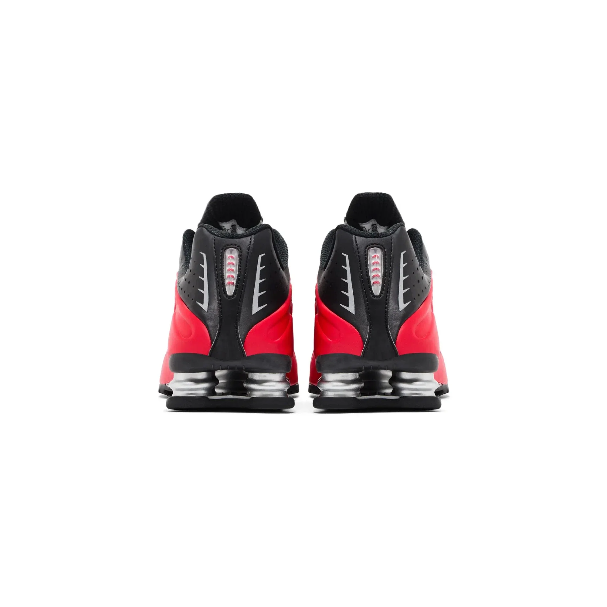 Nike Shox R4 'University Red Black Metallic Silver' - Image 4