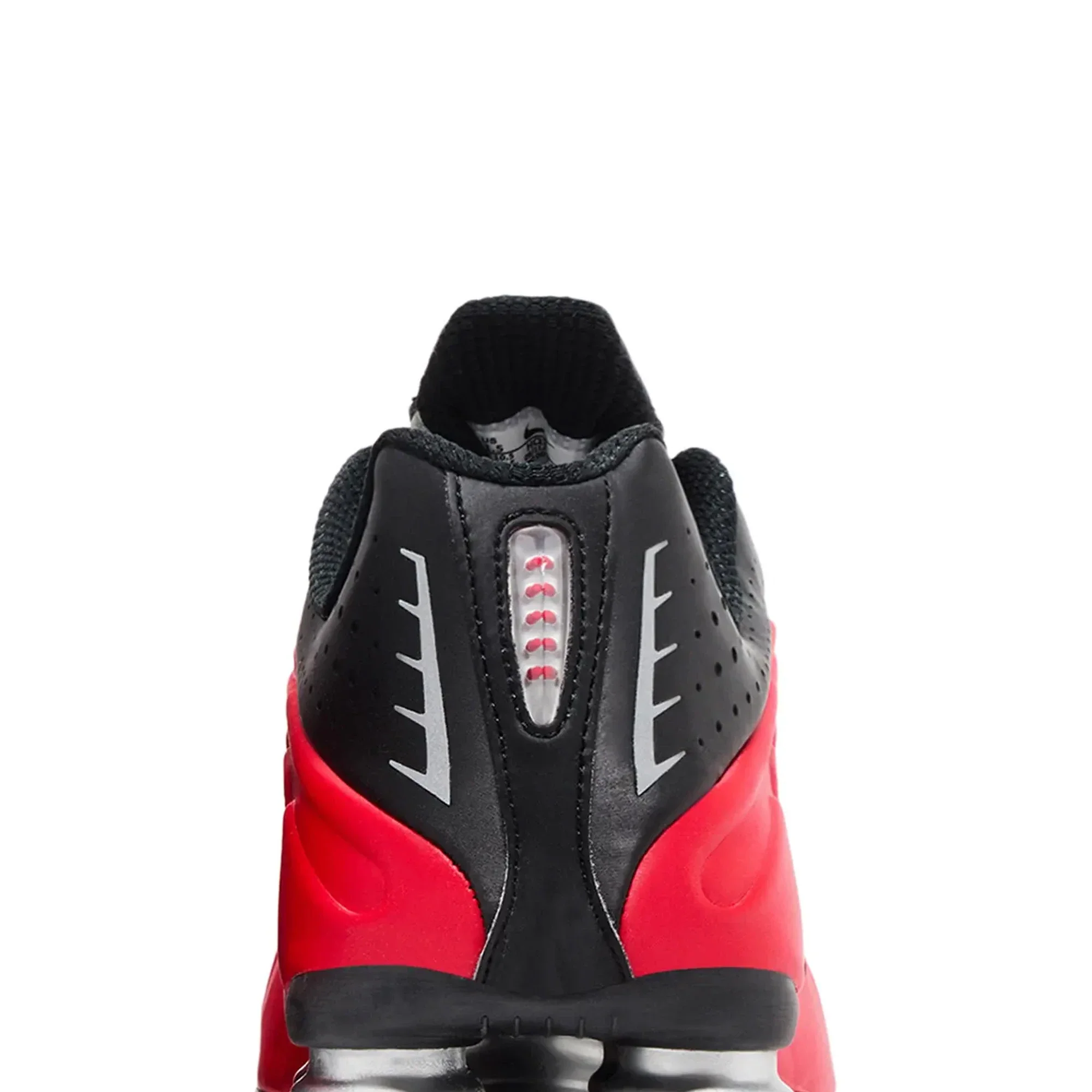 Nike Shox R4 'University Red Black Metallic Silver' - Image 7