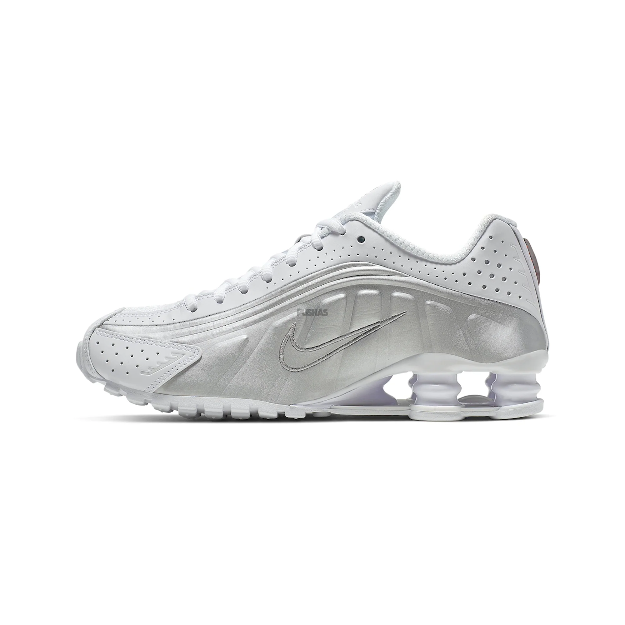 Nike Shox R4 'White Metallic' Women's (2019) - Image 3