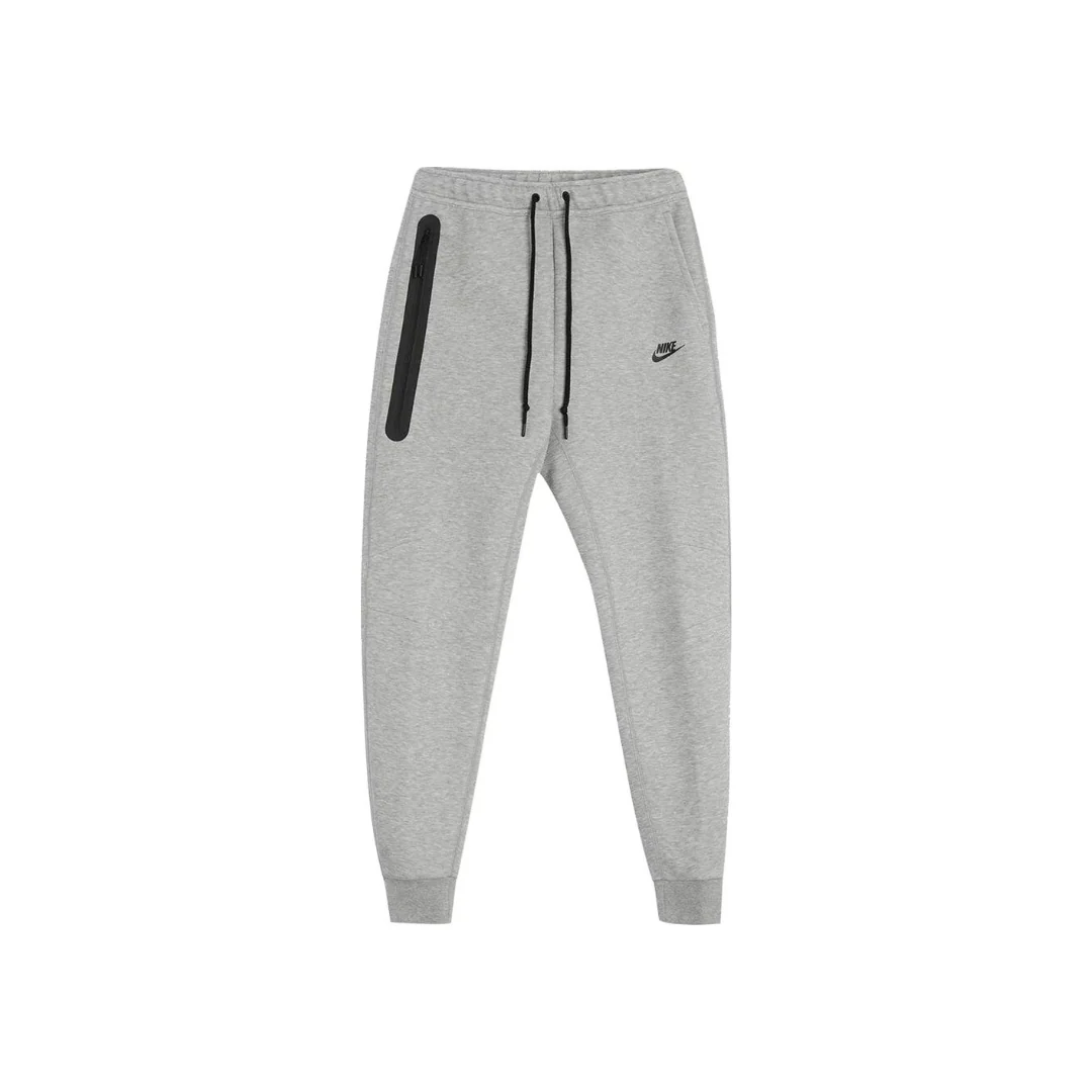 Nike Sportswear Tech Fleece Sweatpants 'Dark Grey Heather/Black' - Image 2