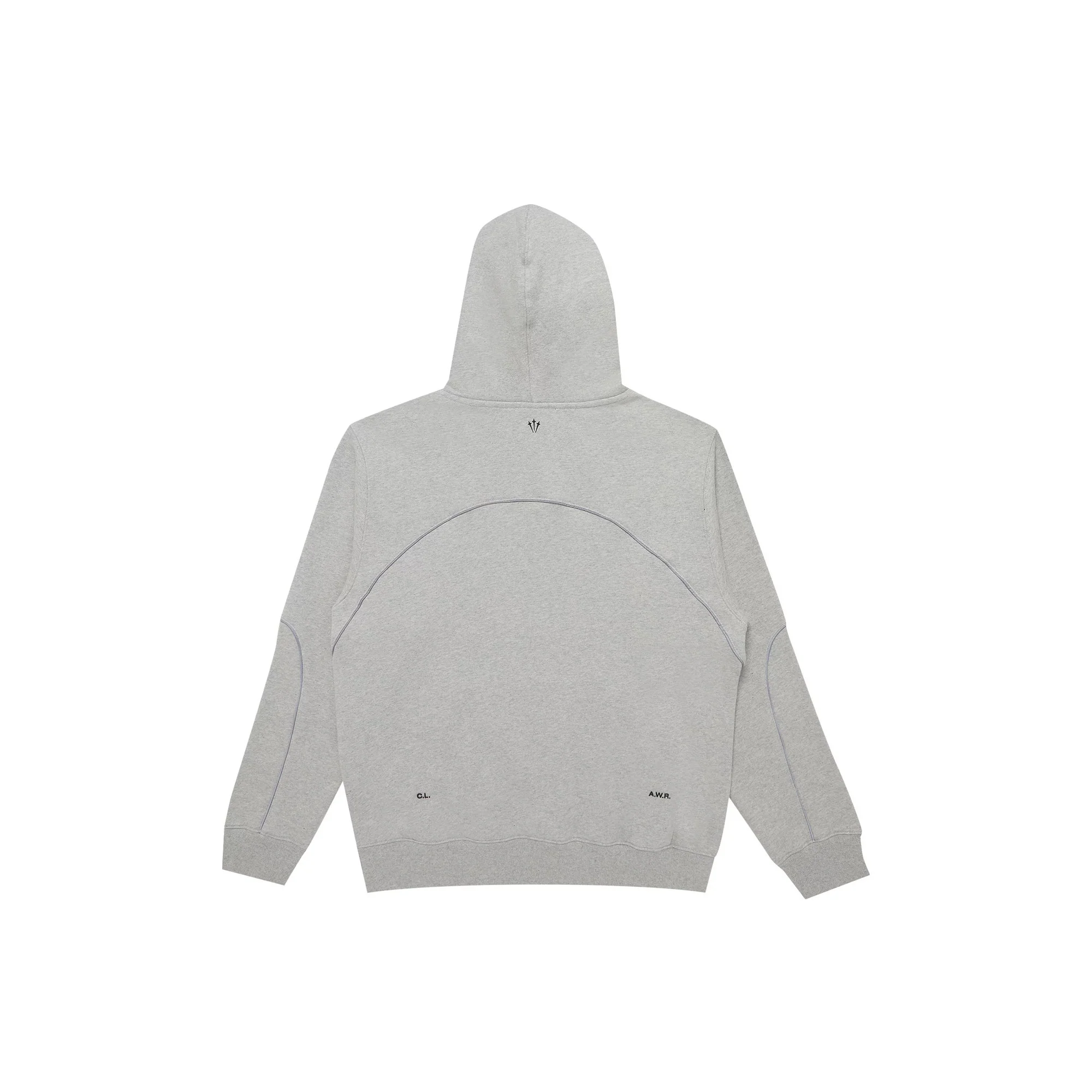 Nike x NOCTA Fleece Hoodie 'Grey Heather' - Image 2