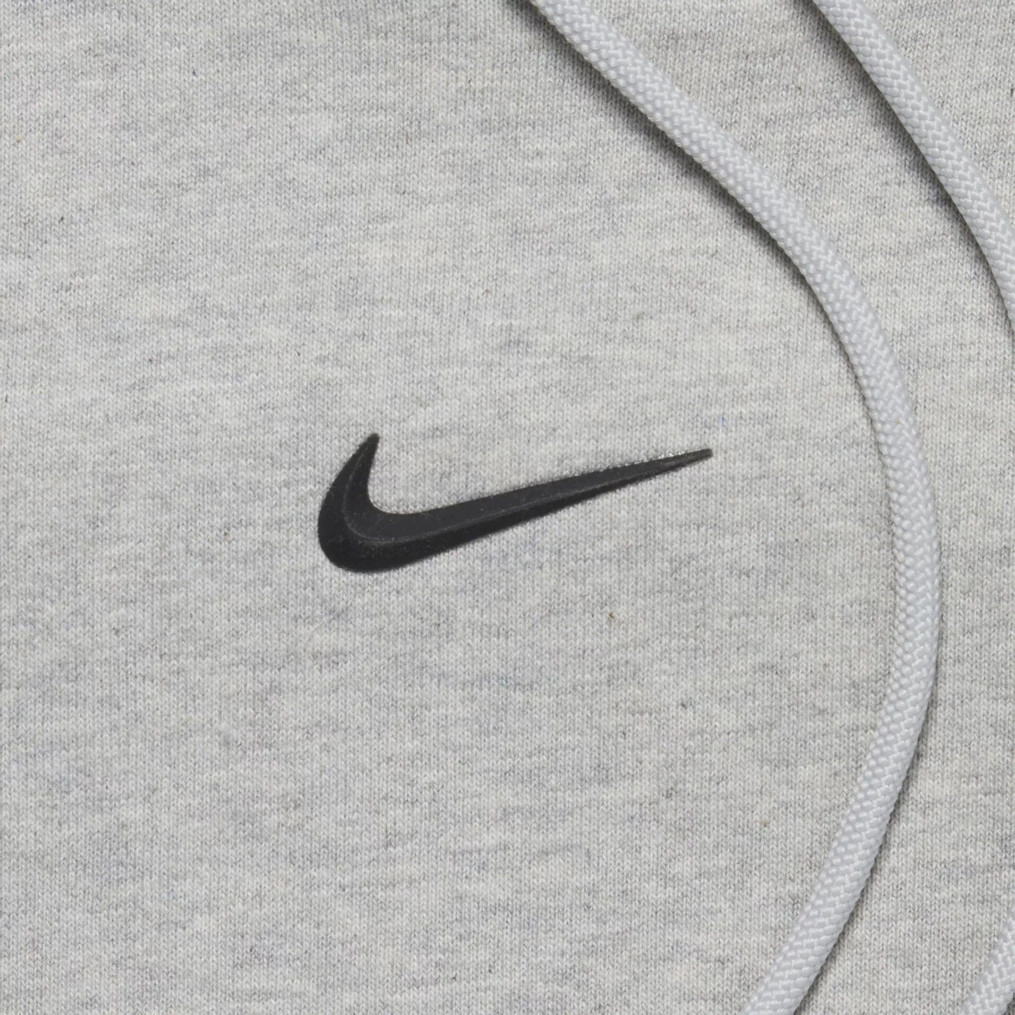 Nike x NOCTA Fleece Hoodie 'Grey Heather' - Image 3