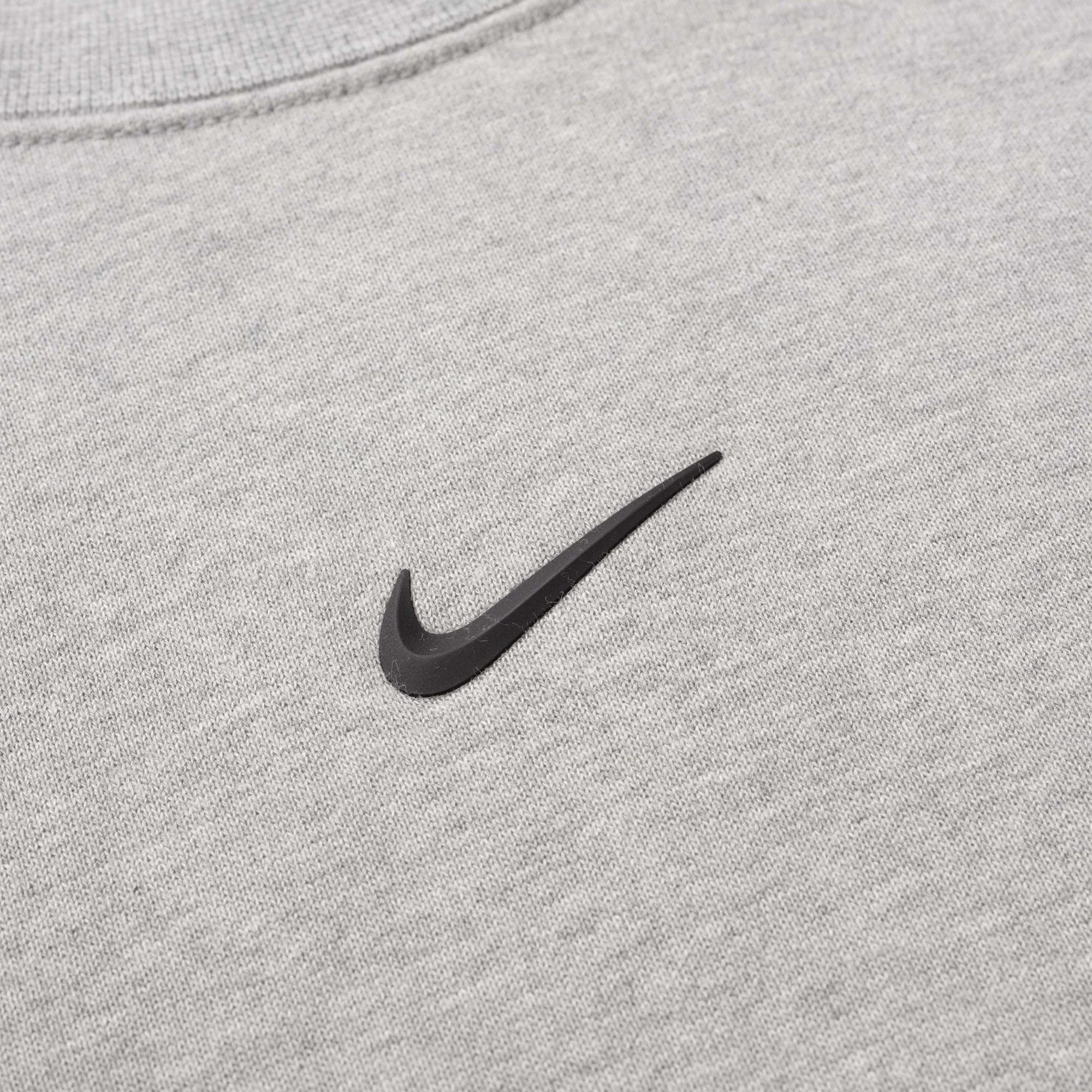 Nike x NOCTA Men's Fleece CS Crew 'Dark Grey Heather' - Image 3