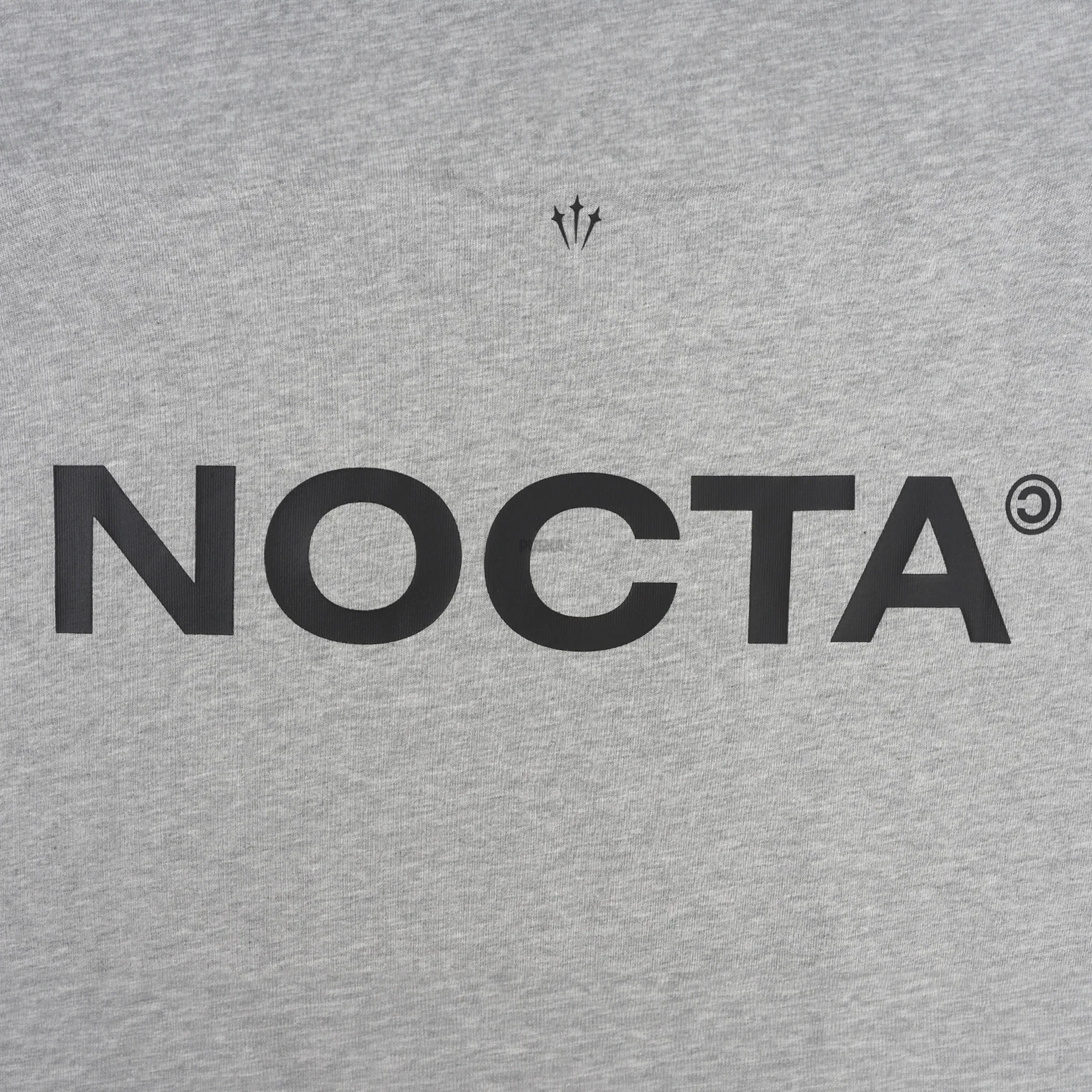 Nike x NOCTA NRG Big Body CS T-Shirt 'Dark Grey Heather' - Image 3