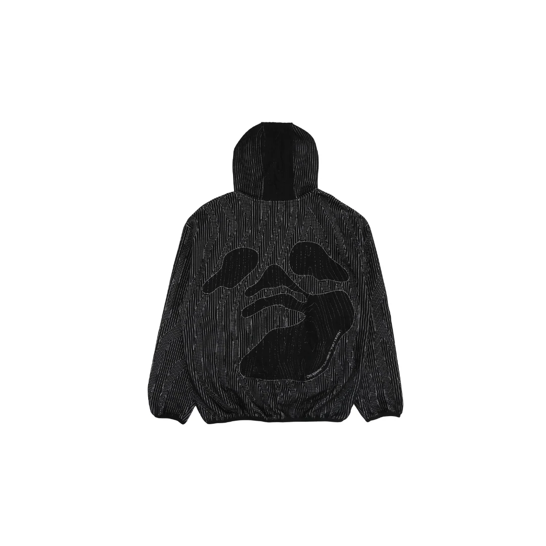 Nike x Off-White MC Engineered Hoodie 'Black' - Image 2