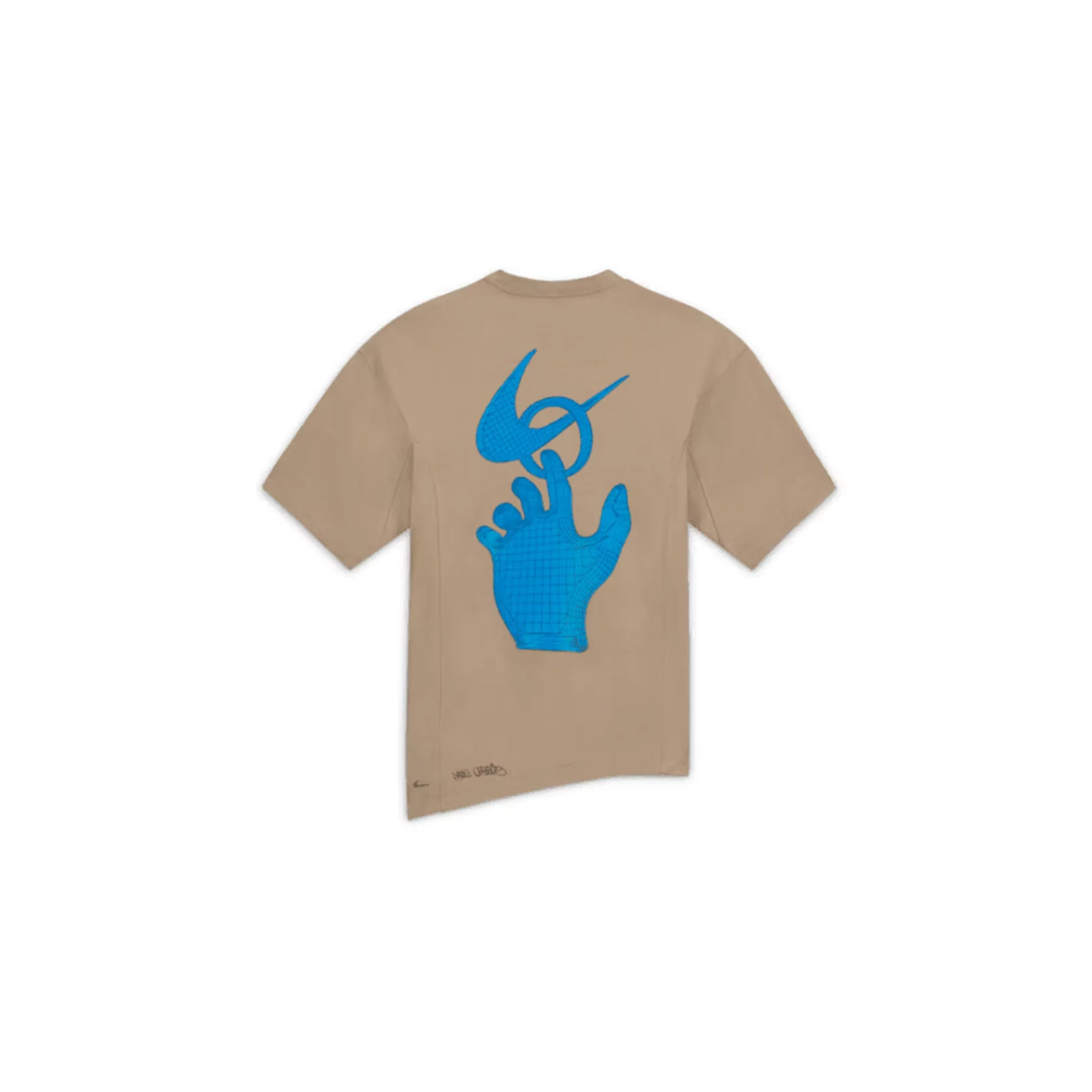 OFF-WHITE x Nike 005 CL T-Shirt 'Beige' (2022) - Image 2