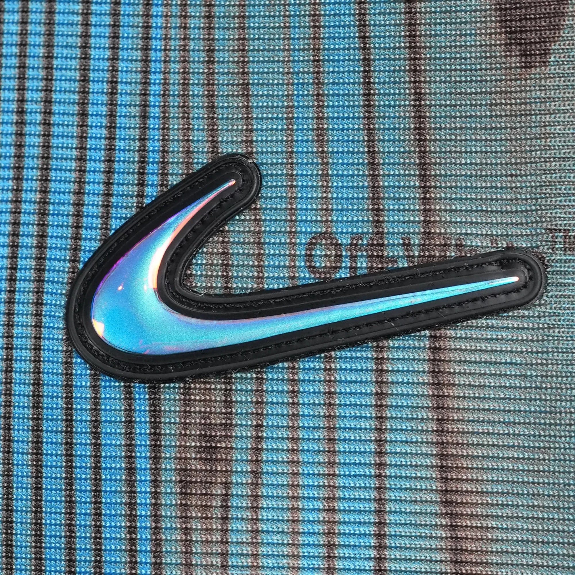 Off-White x Nike 001 Soccer Jersey 'Blue' (2022) - Image 5