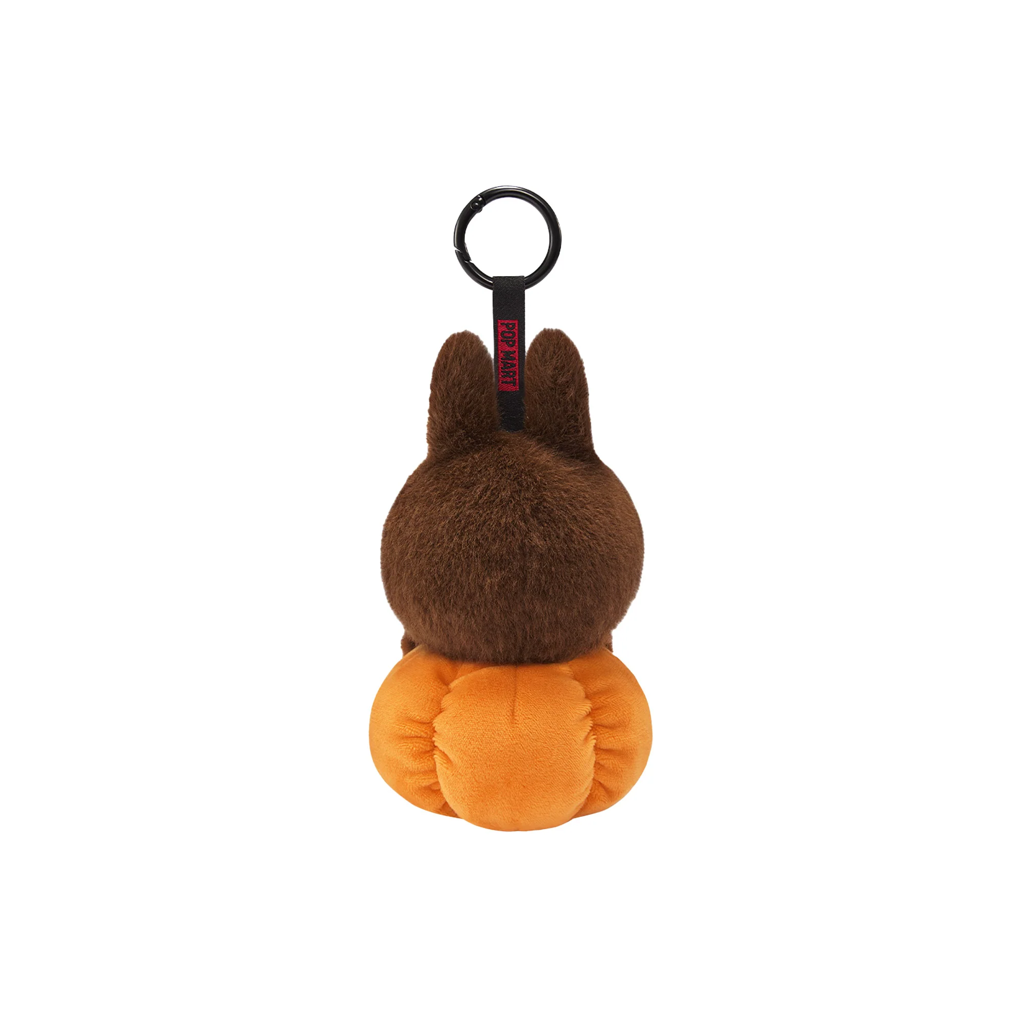POP MART Labubu Happy Halloween Party Series-Sitting Pumpkin Vinyl Plush Pendant - Image 3