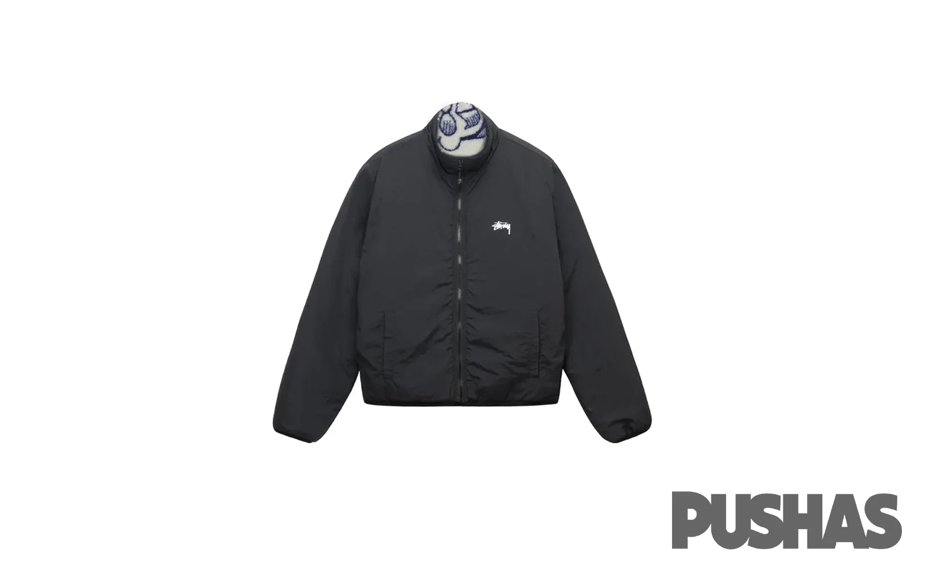 Stussy Dragon Sherpa Jacket 'Natural' - Image 3