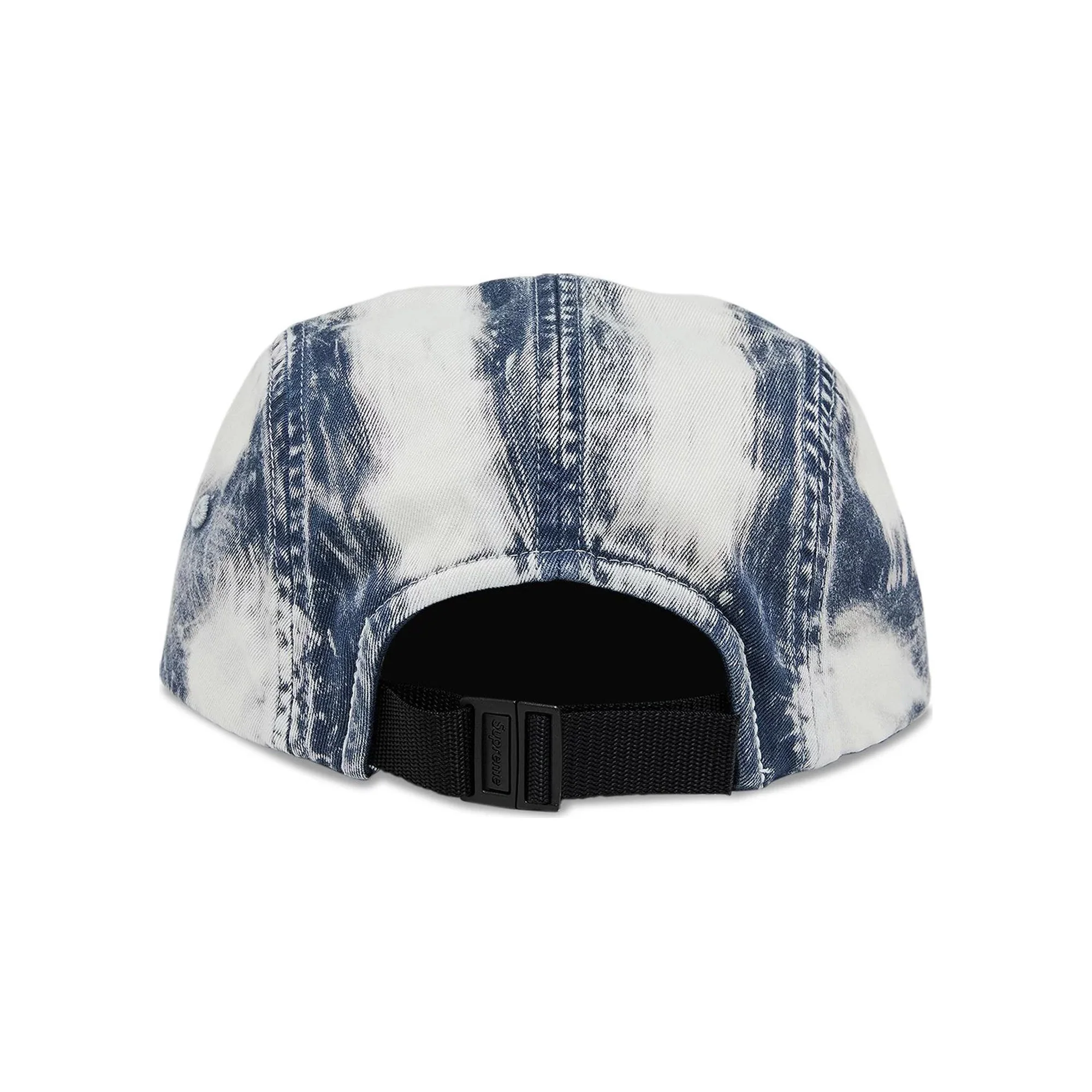 Supreme Bleached Chino Camp Cap 'Navy' (2024) - Image 4