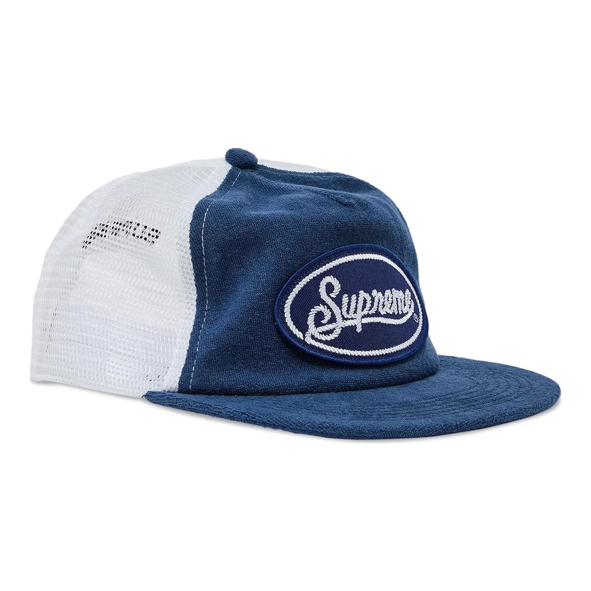Supreme Terry Mesh Back 5-Panel 'Blue' (2024) - Image 2
