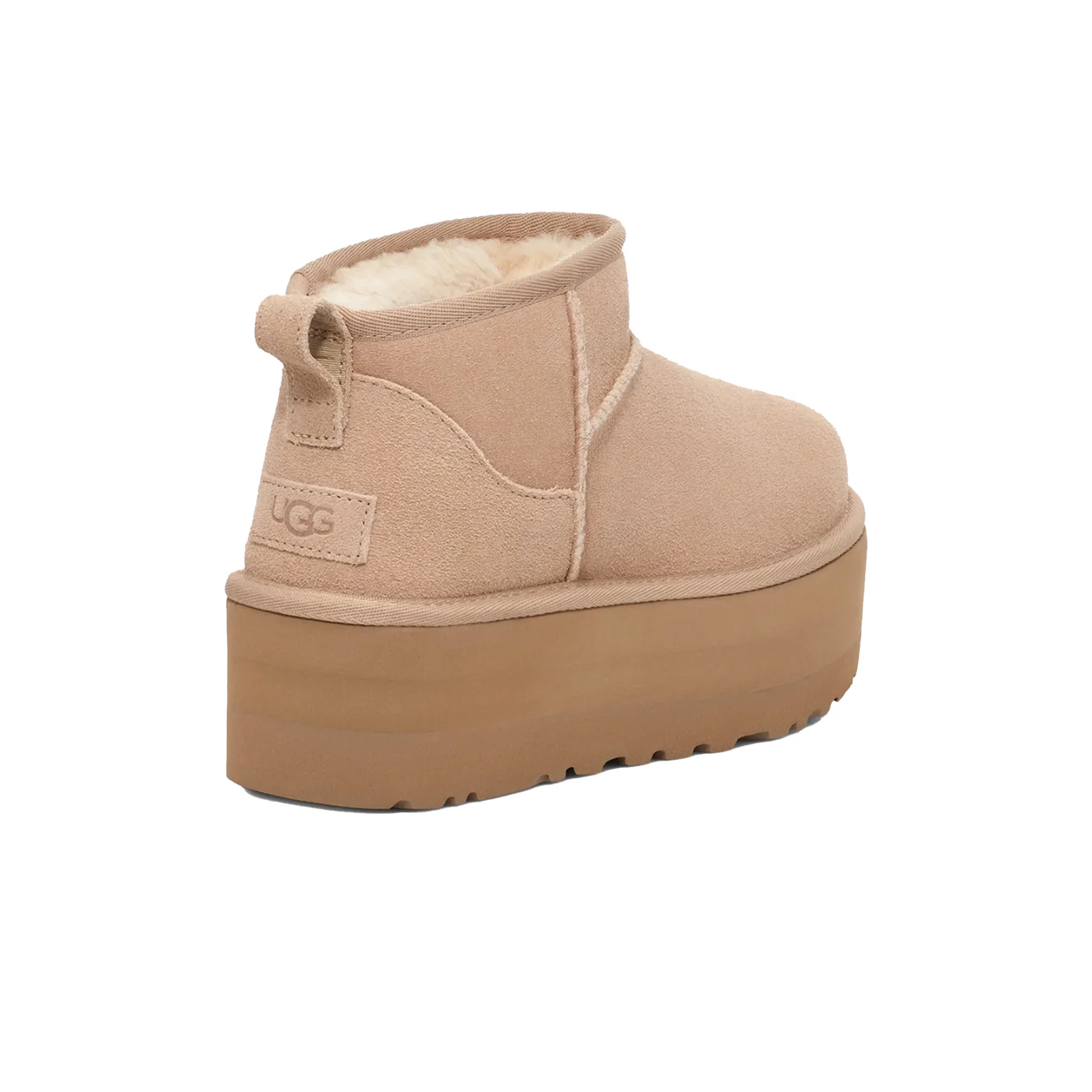 UGG Classic Ultra MIni Platform Boot 'Sand' Women's (2023) - Image 4