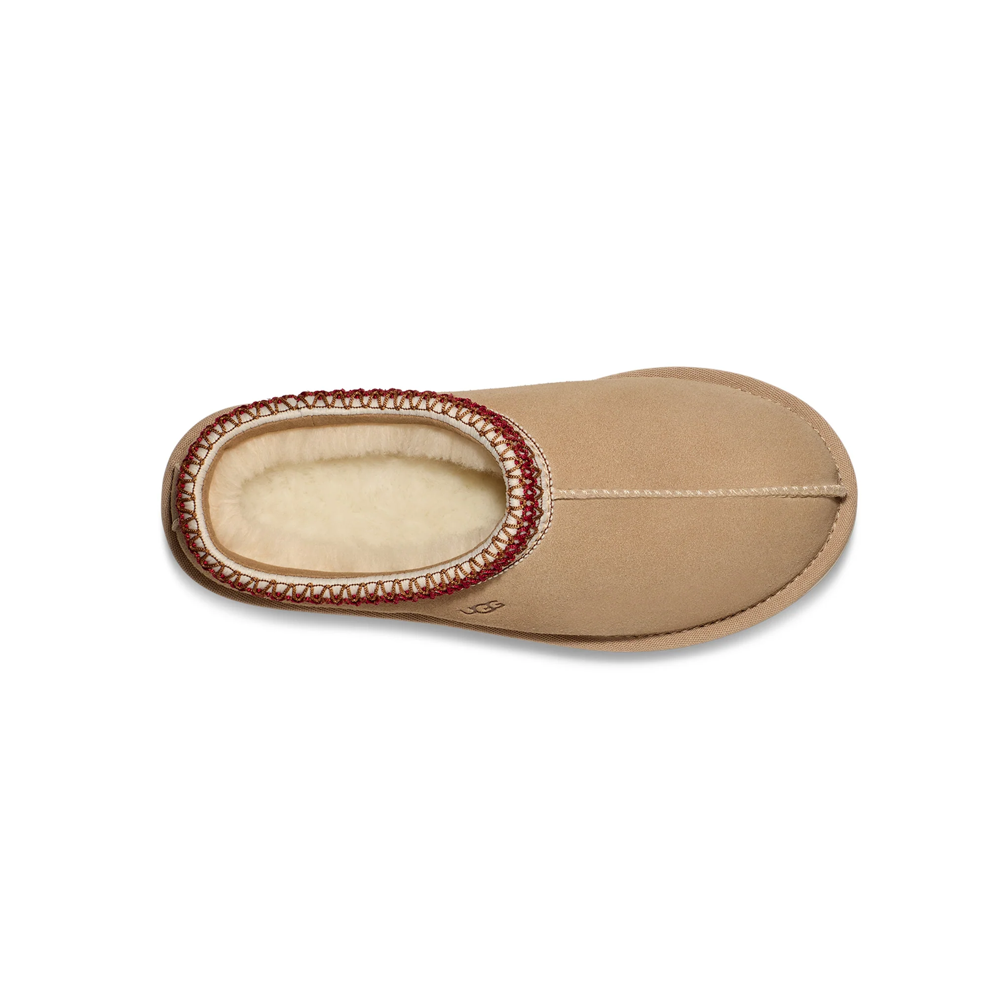 UGG Tasman Slipper 'Sand Dark Cherry' Women's (2023) - Image 6