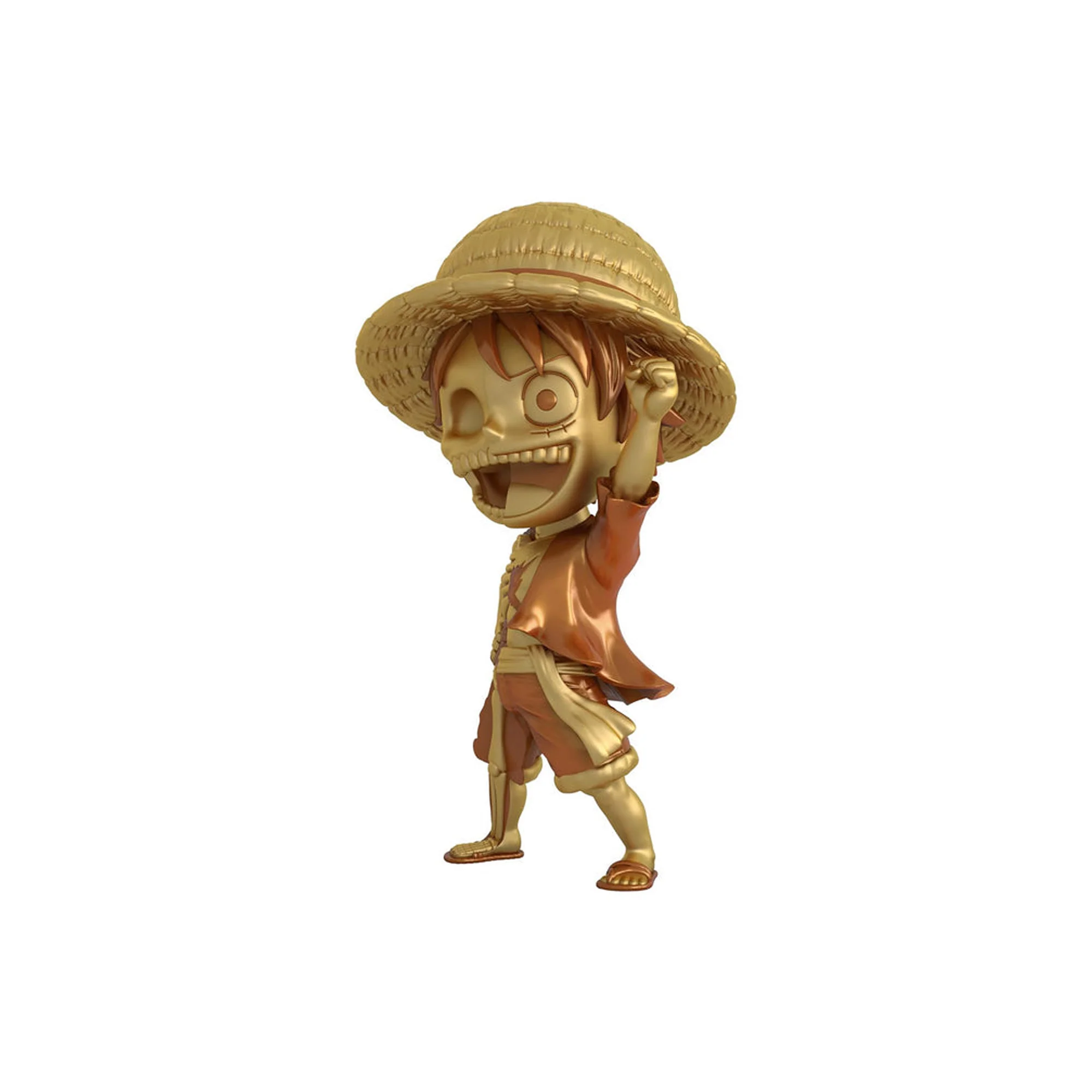 XXRAY PLUS One PIece Luffy Figure 'Treasure Gold Edition' - Image 2