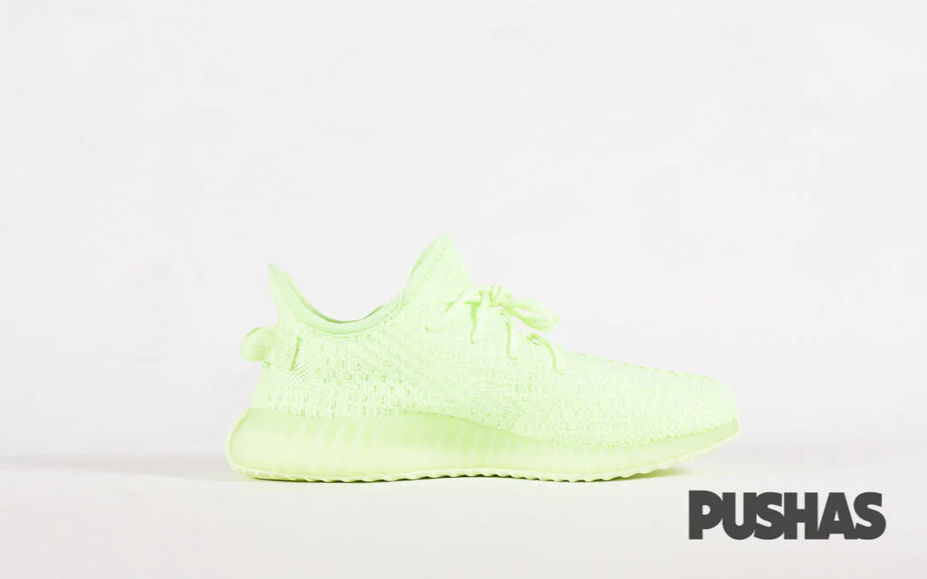 Yeezy Boost 350 V2 'Glow In The Dark' Kids (New) - Image 4