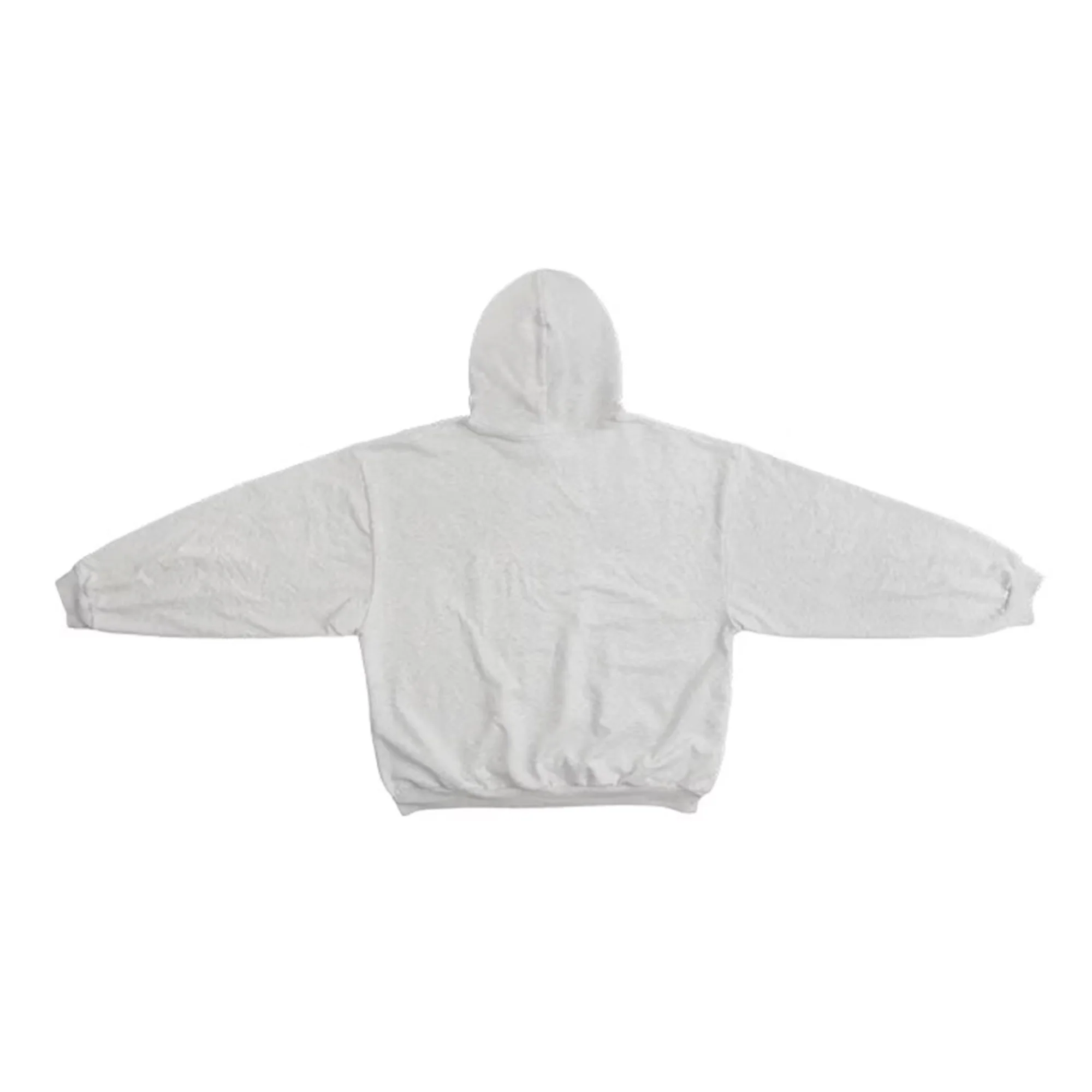 Yeezy Gosha Black Dogs Hoodie 'Heather Grey' (2024) - Image 2